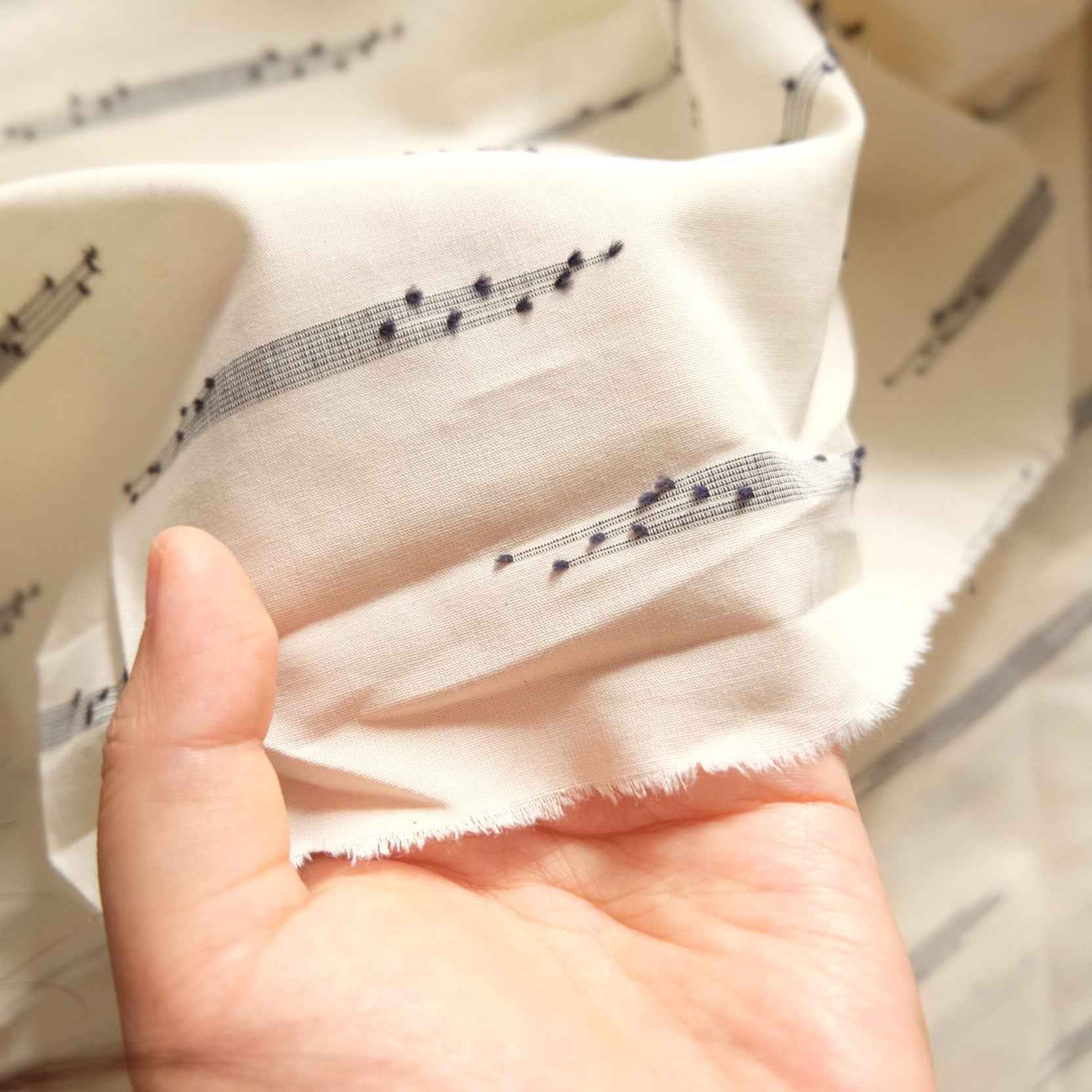 Designer Dot Jacquard Pima Cotton Poplin — 1.6 yd