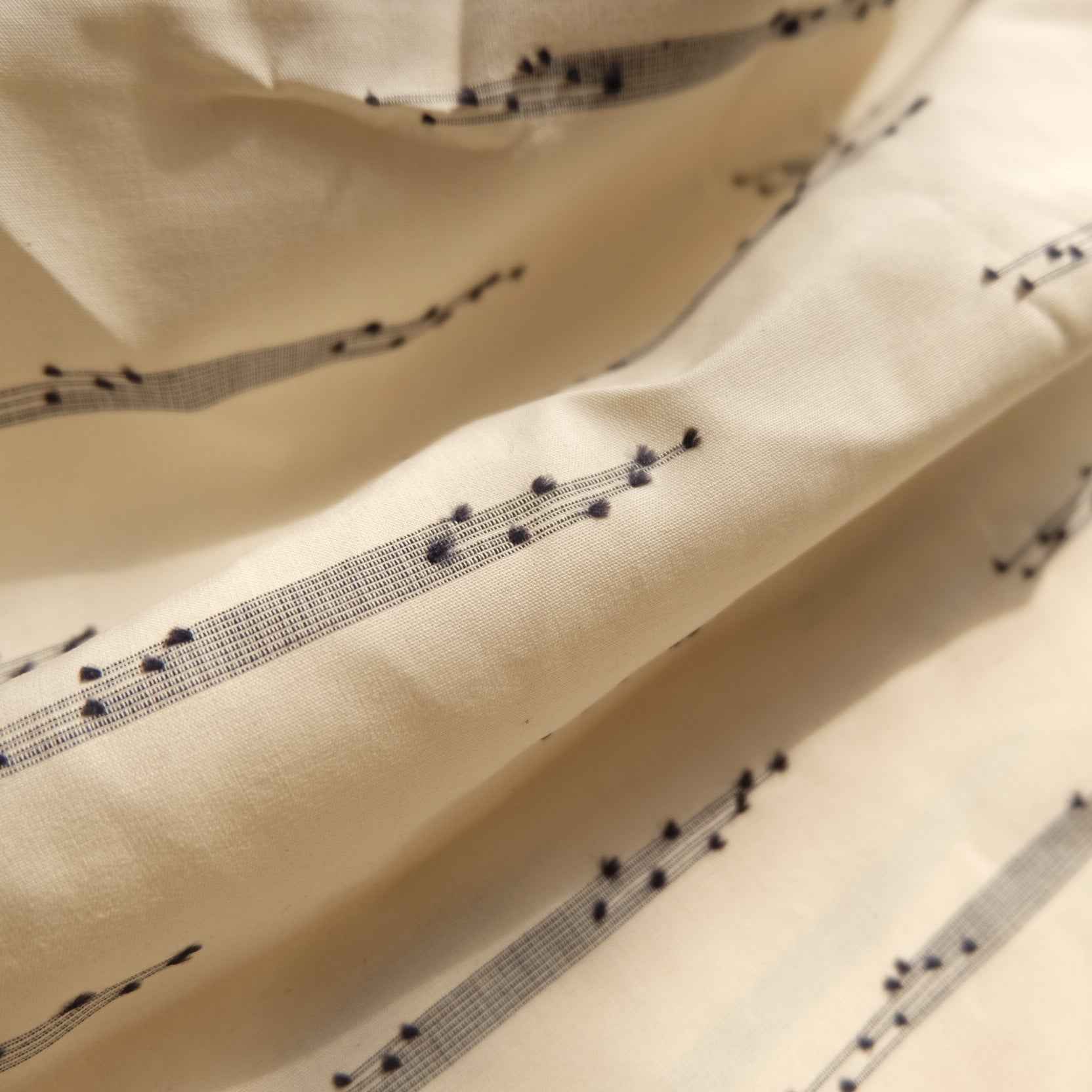 Designer Dot Jacquard Pima Cotton Poplin — 1.6 yd