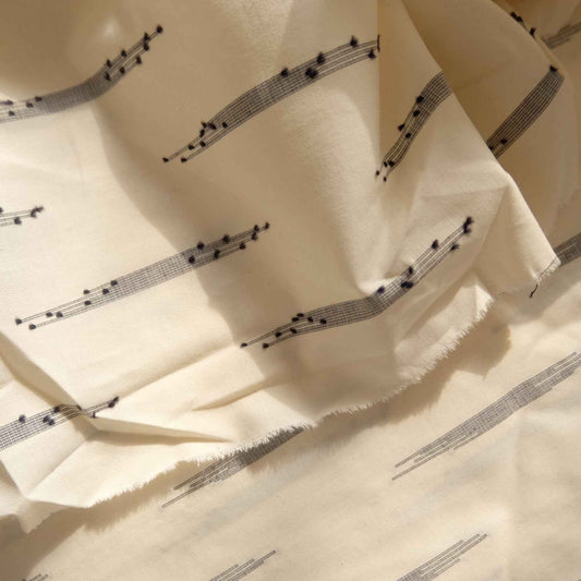 Designer Dot Jacquard Pima Cotton Poplin — 1.6 yd