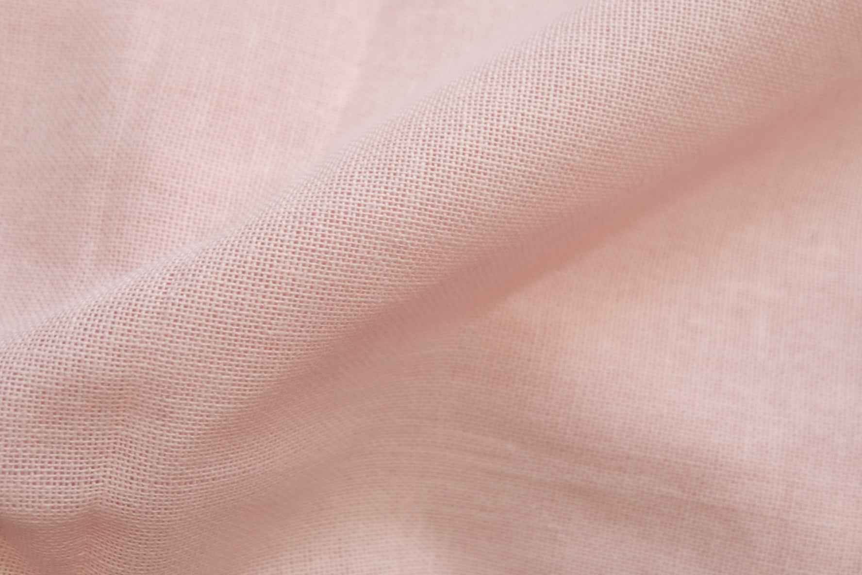 European Open - Weave Linen in Soft Blush Pink - 3.3yds - BUBBO