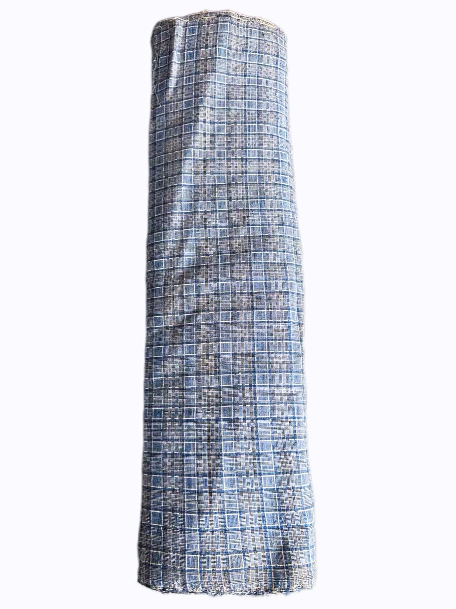 Fengxian 'Basketweave' Vintage Fabric | 6.5 Yards, 56cm Wide | Traditional Shanghai Cloth - BUBBO