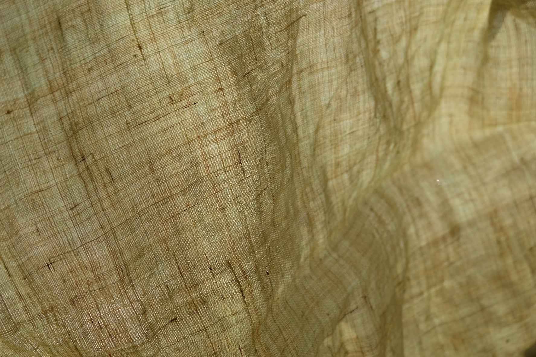 Handwoven Ramie Summer Cloth - Natural & Unrefined - BUBBO