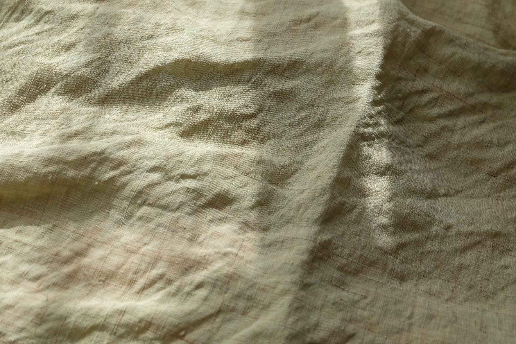 Handwoven Ramie Summer Cloth - Natural & Unrefined - BUBBO