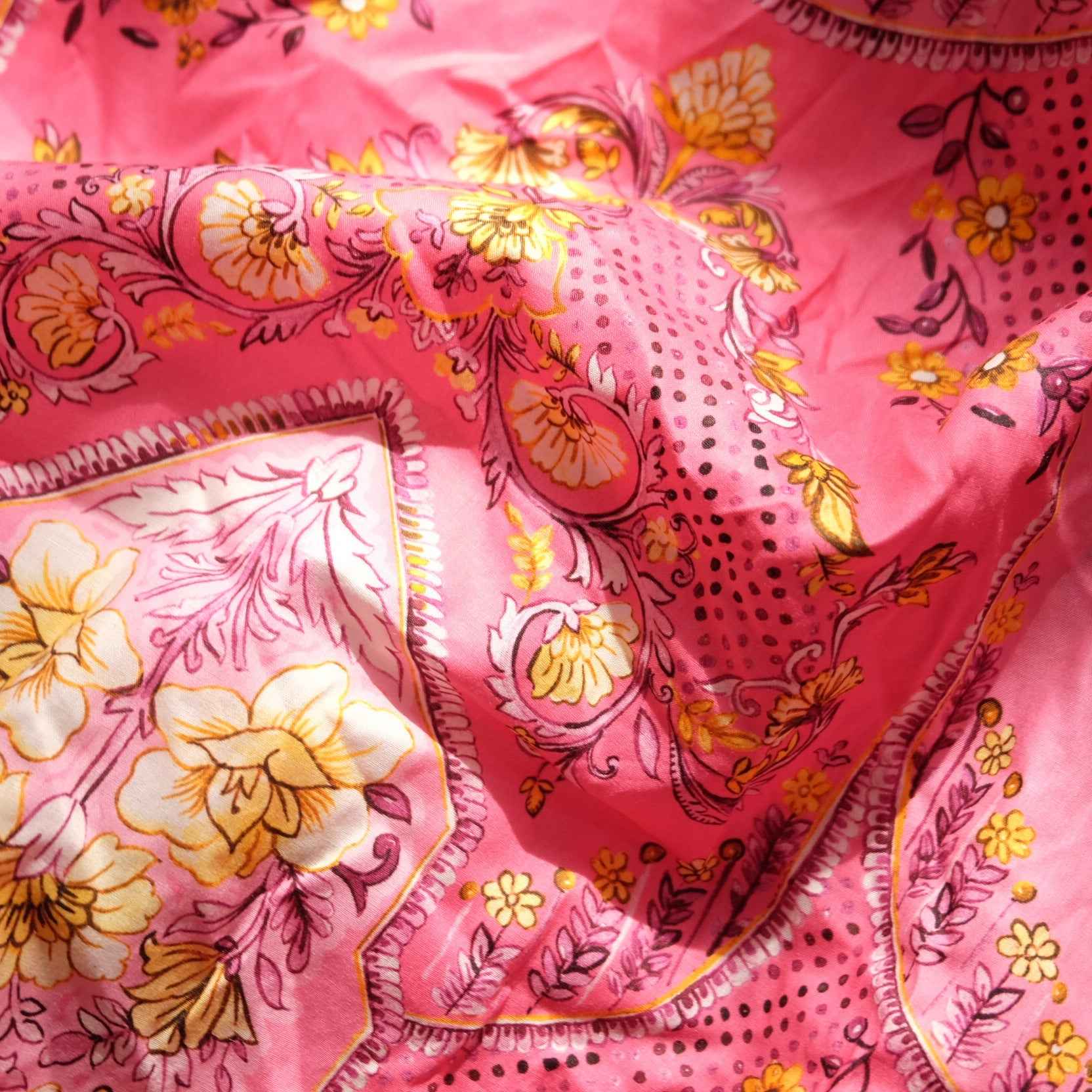 Japanese Cotton Lawn – Romantic Patchwork Floral | 2.85 yds Cut