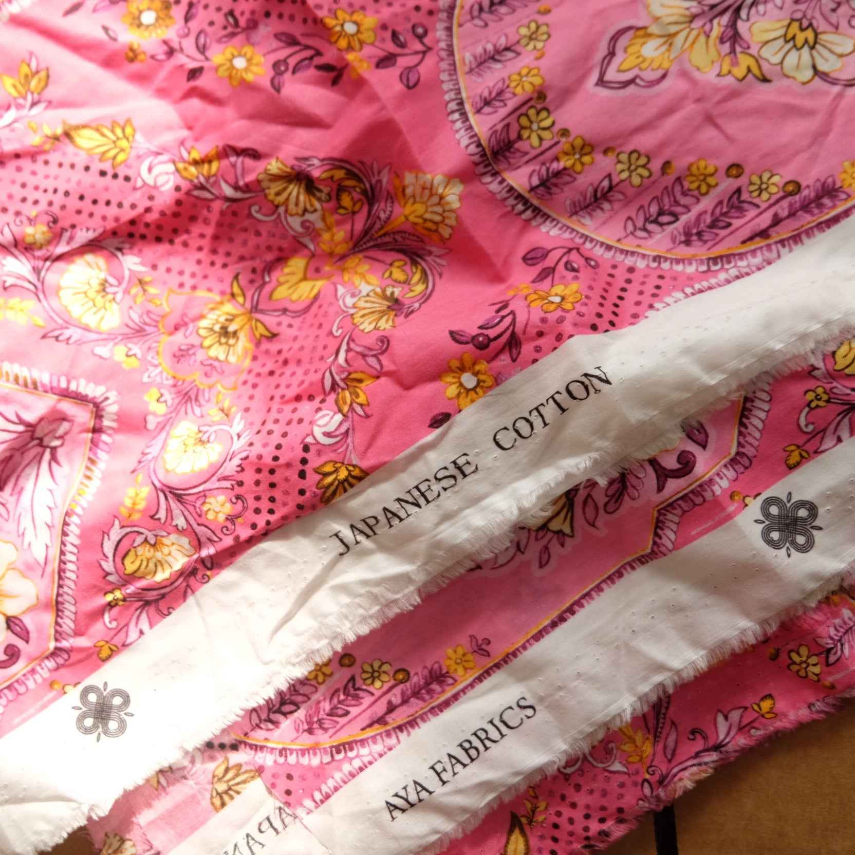 Japanese Cotton Lawn – Romantic Patchwork Floral | 2.85 yds Cut