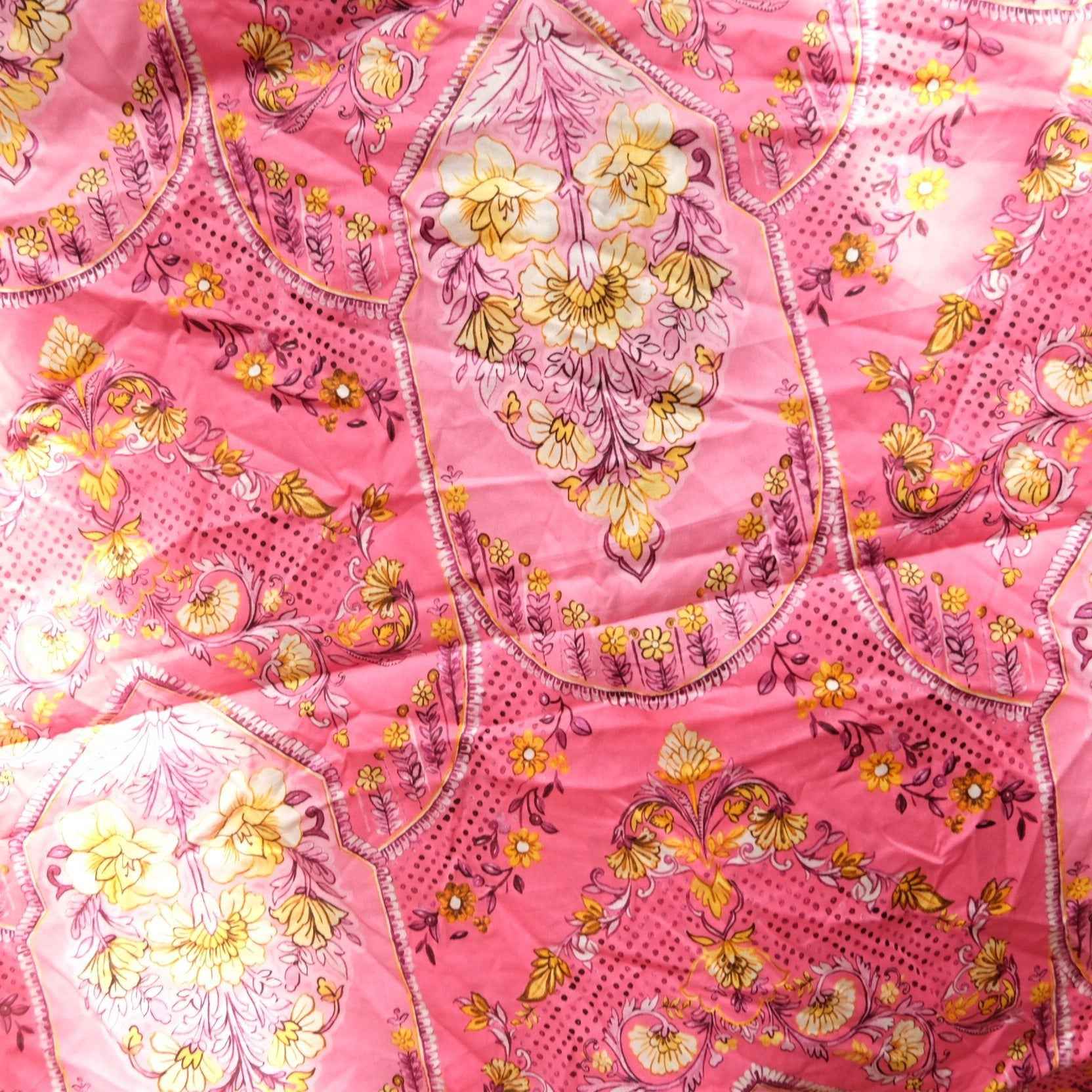 Japanese Cotton Lawn – Romantic Patchwork Floral | 2.85 yds Cut