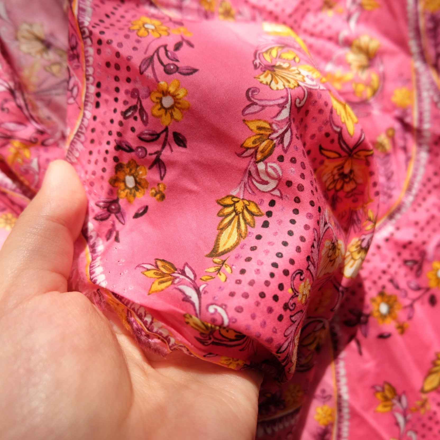 Japanese Cotton Lawn – Romantic Patchwork Floral | 2.85 yds Cut