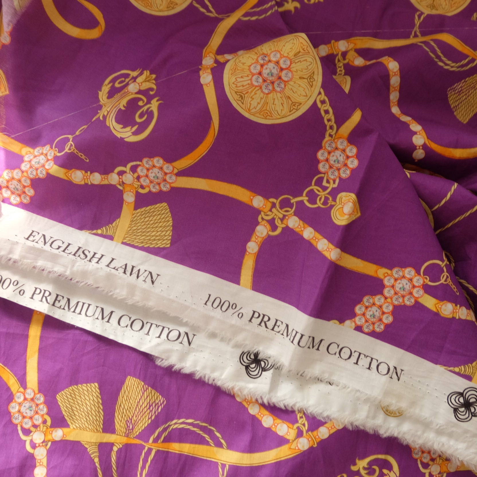 Jewelry Chain English Lawn — 2.1 yd - BUBBO