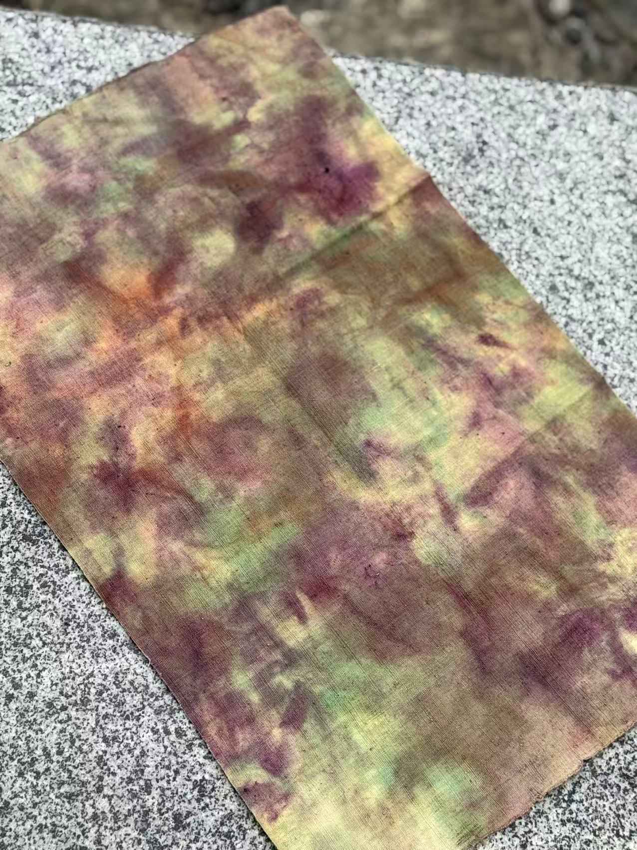 Leo's Mantle - Plant-Dyed Fabric Swatch