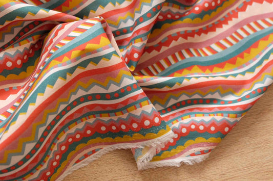 Liberty-Inspired Printed Cotton – Lightweight Fabric for Blouses & Dresses (3.28 yds)