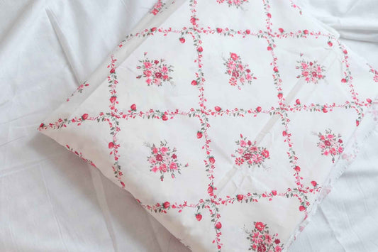 Luxury Floral Cotton Poplin — 2.2 yd
