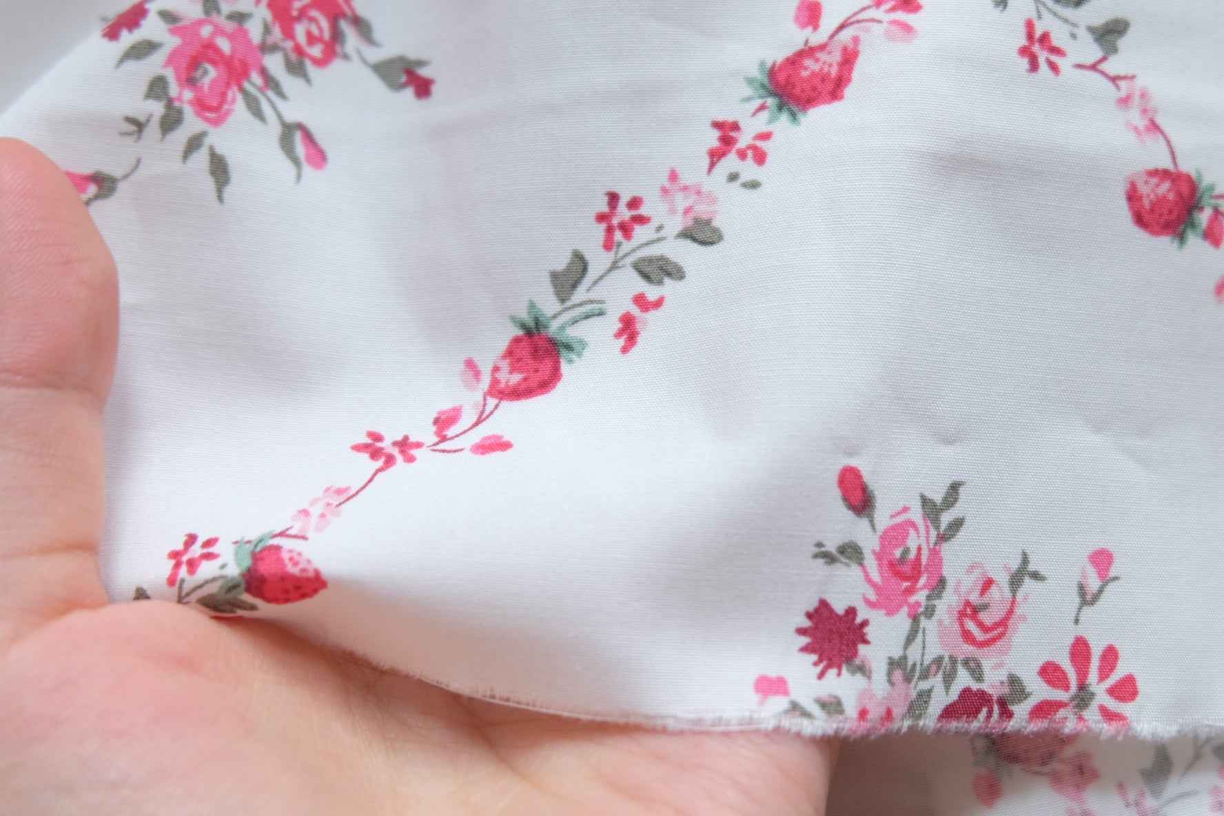 Luxury Floral Cotton Poplin — 2.2 yd