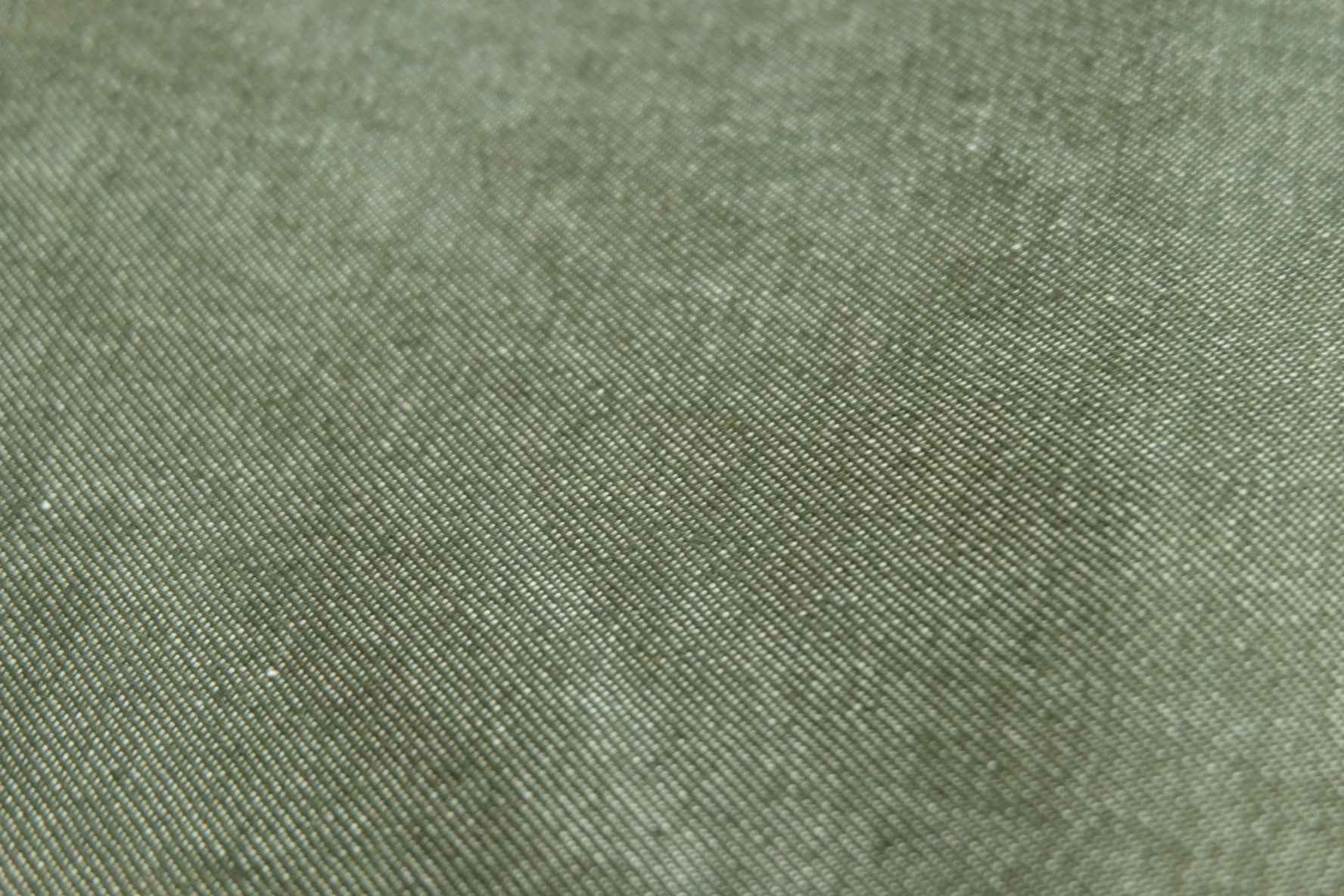 Matcha Green Midweight Denim – Mill Deadstock | 2..2 yds - BUBBO