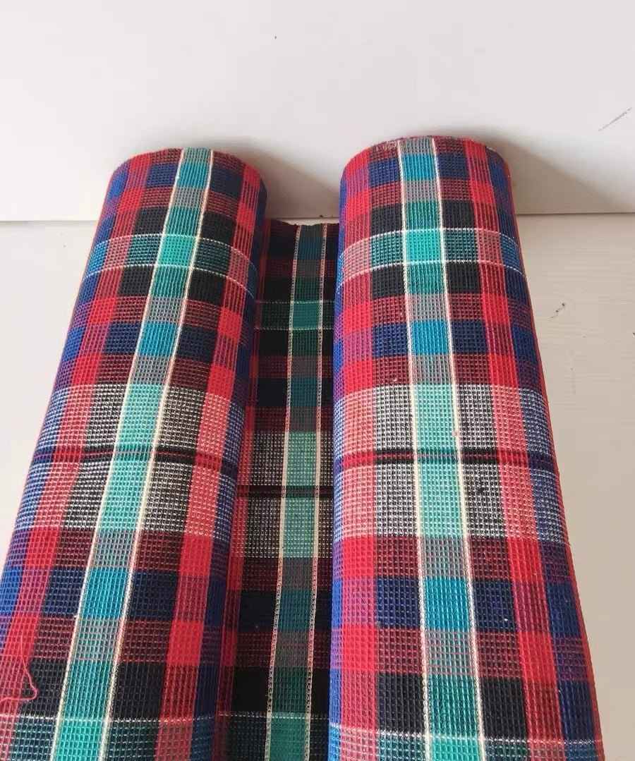 Mid-Century Waffle Weave Tǔbù - An Instant Heirloom Scarf