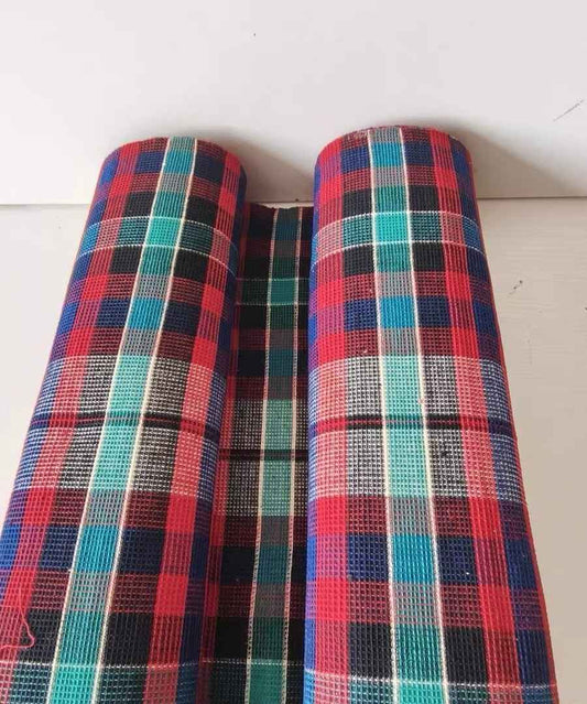 Mid-Century Waffle Weave Tǔbù - An Instant Heirloom Scarf