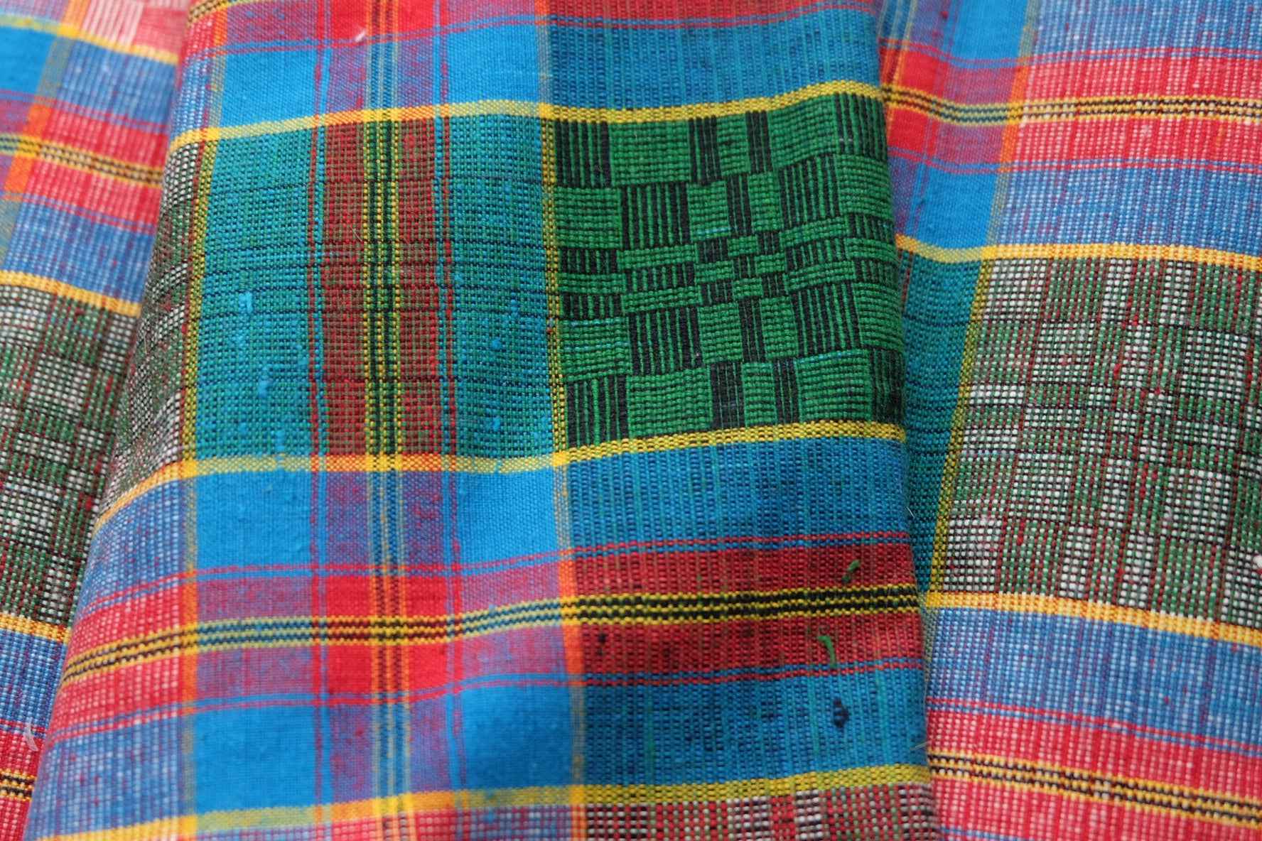 Northern Tǔbù: 'Four - Harness' Loom Weave - Bold & Vibrant - BUBBO