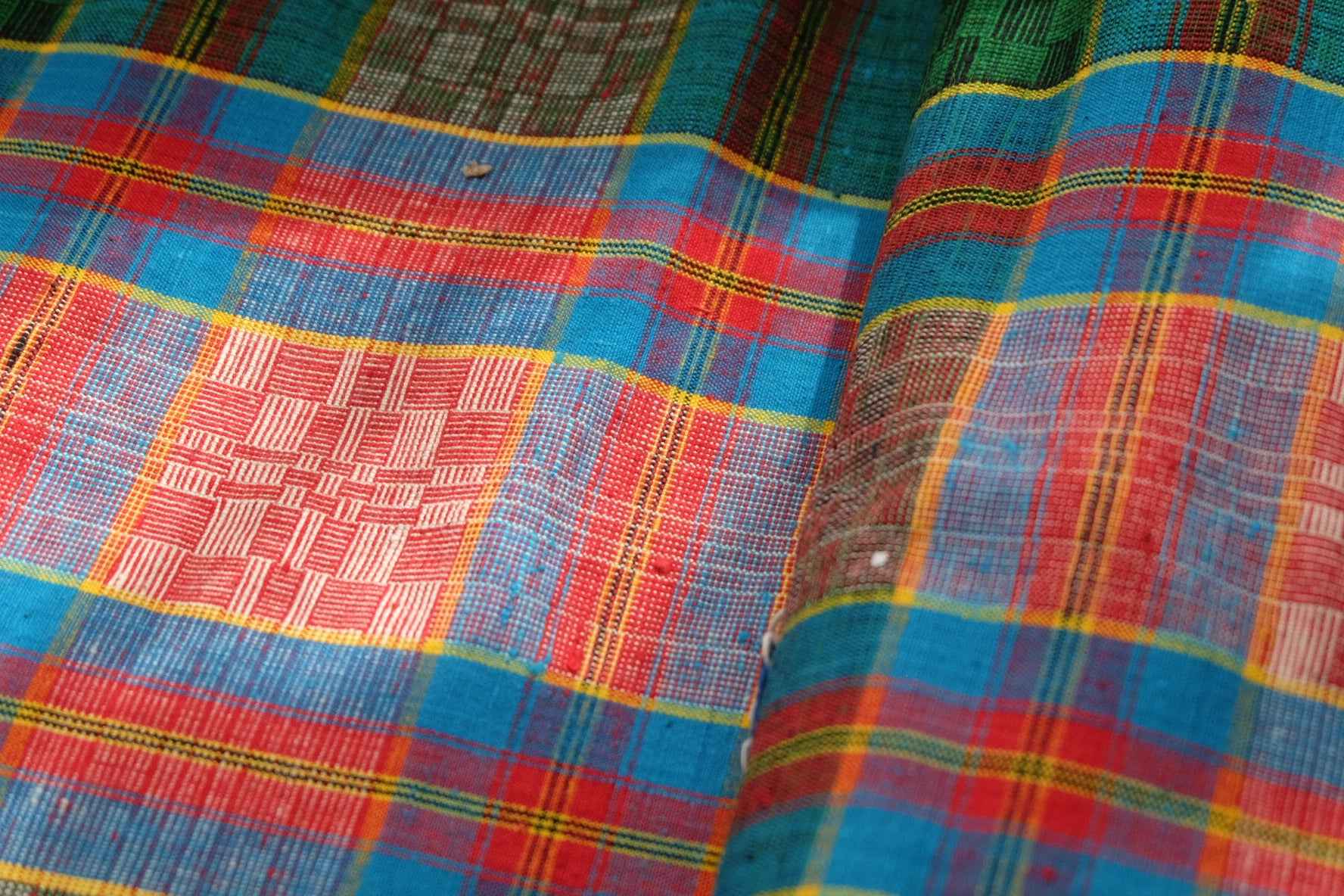Northern Tǔbù: 'Four - Harness' Loom Weave - Bold & Vibrant - BUBBO