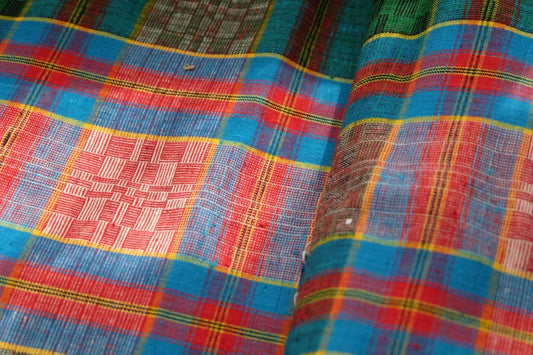Northern Tǔbù: 'Four - Harness' Loom Weave - Bold & Vibrant - BUBBO