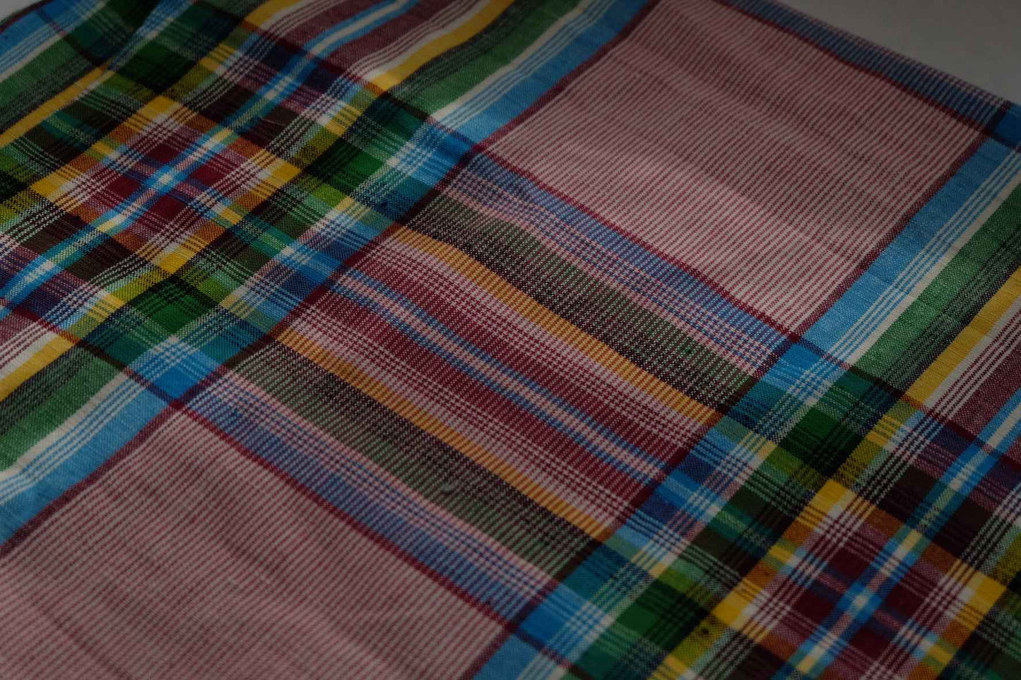 Northern Tǔbù: 'Joyful Plaid' - Textured & Vibrant - BUBBO