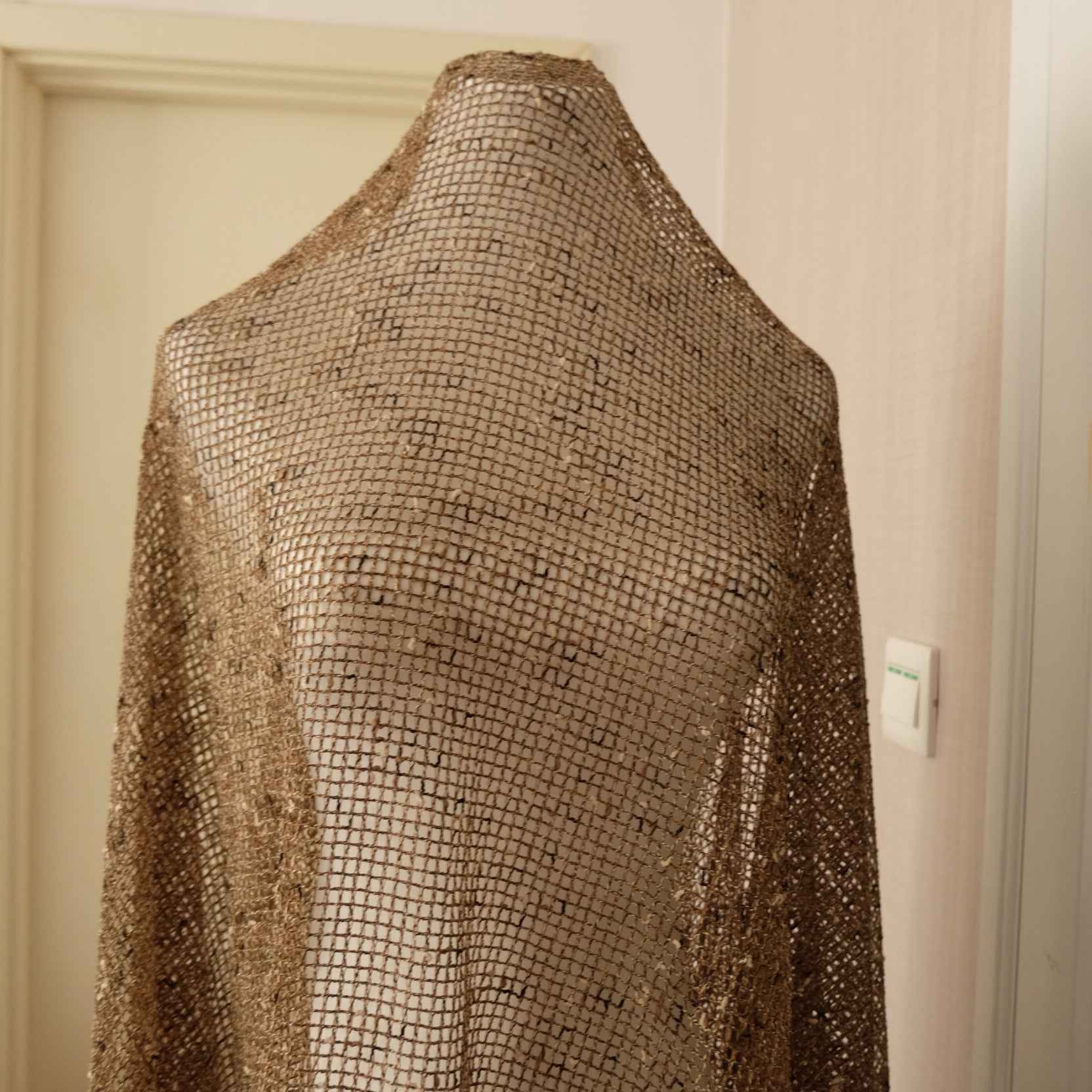 Open Mesh Knit Fabric – Fishnet-Style Fabric for Cover-Ups (2.19 yds)