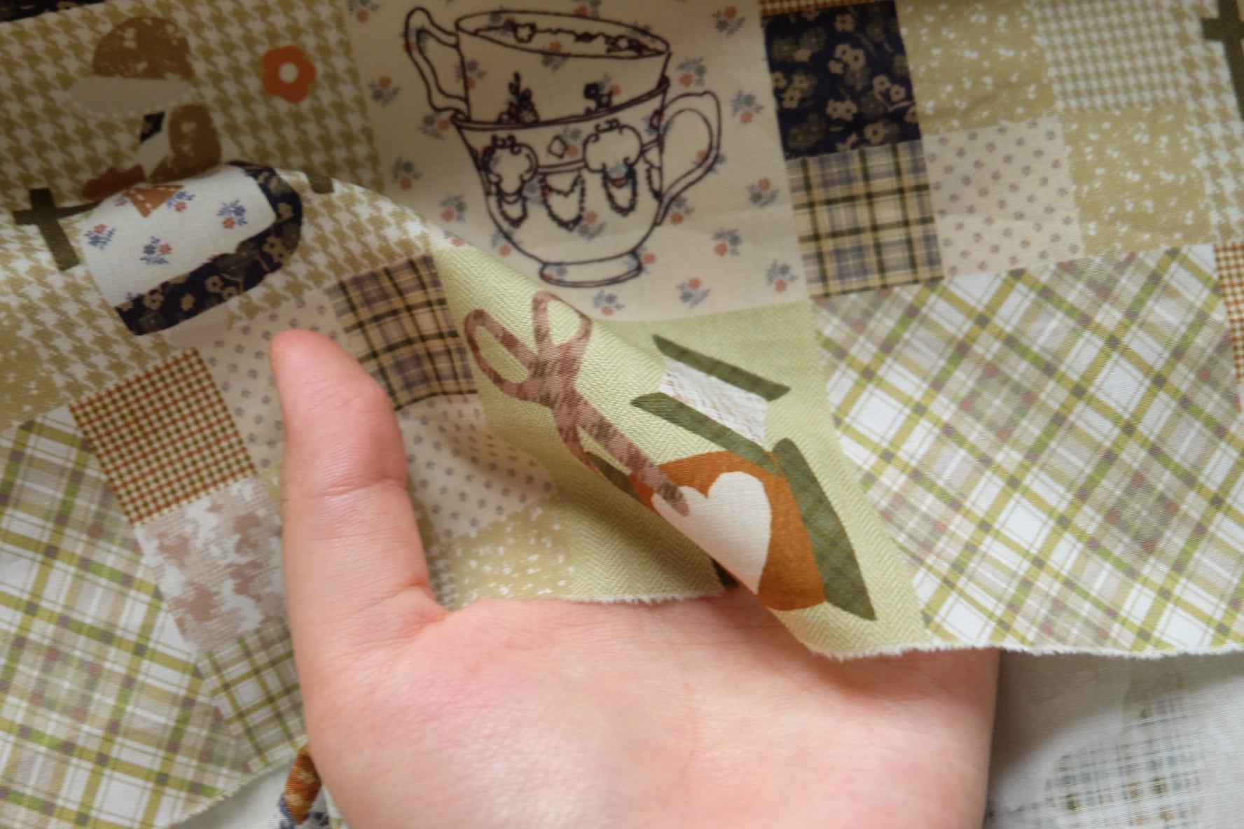 Patchwork Storybook Cotton Poplin — 2.2 yd