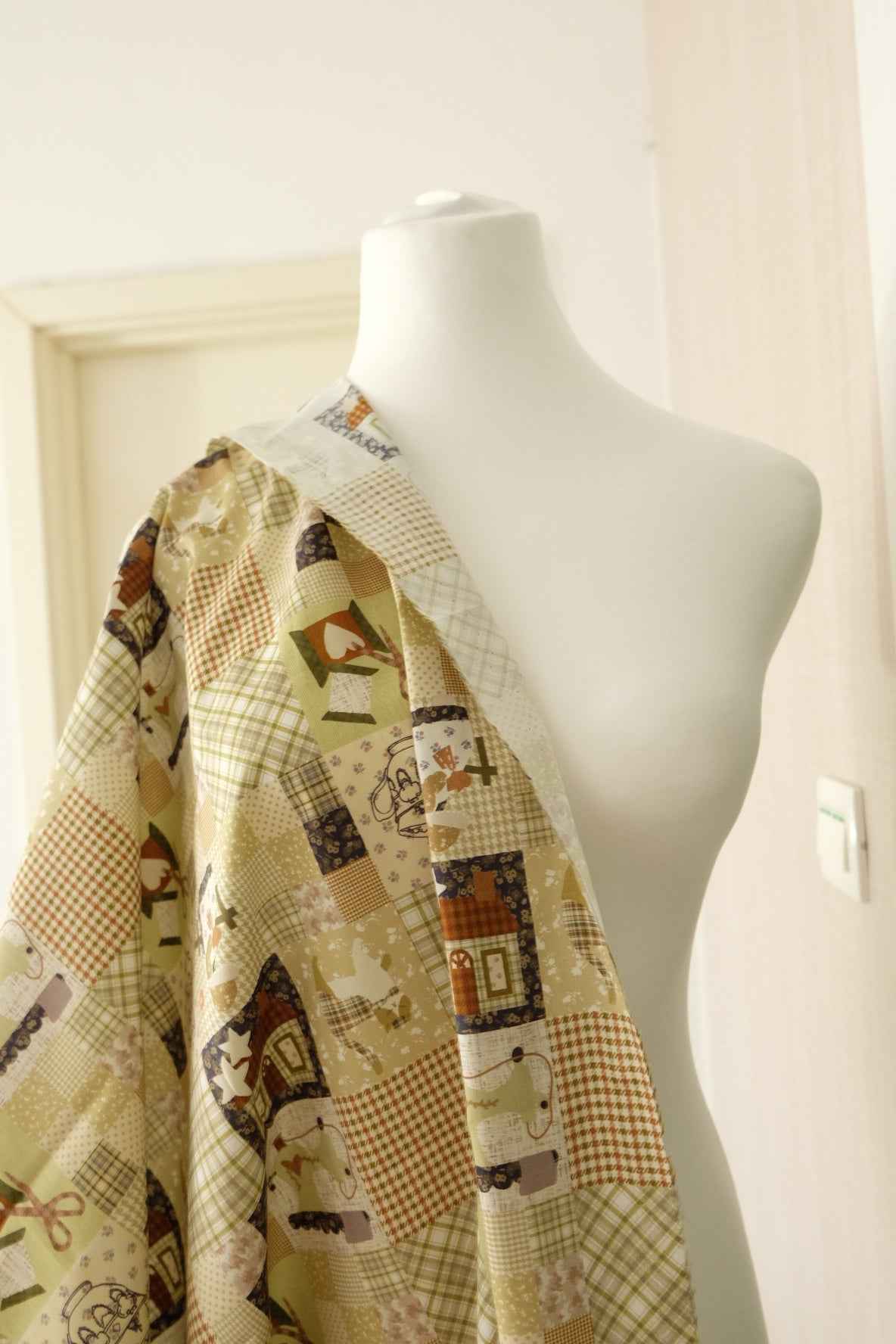 Patchwork Storybook Cotton Poplin — 2.2 yd