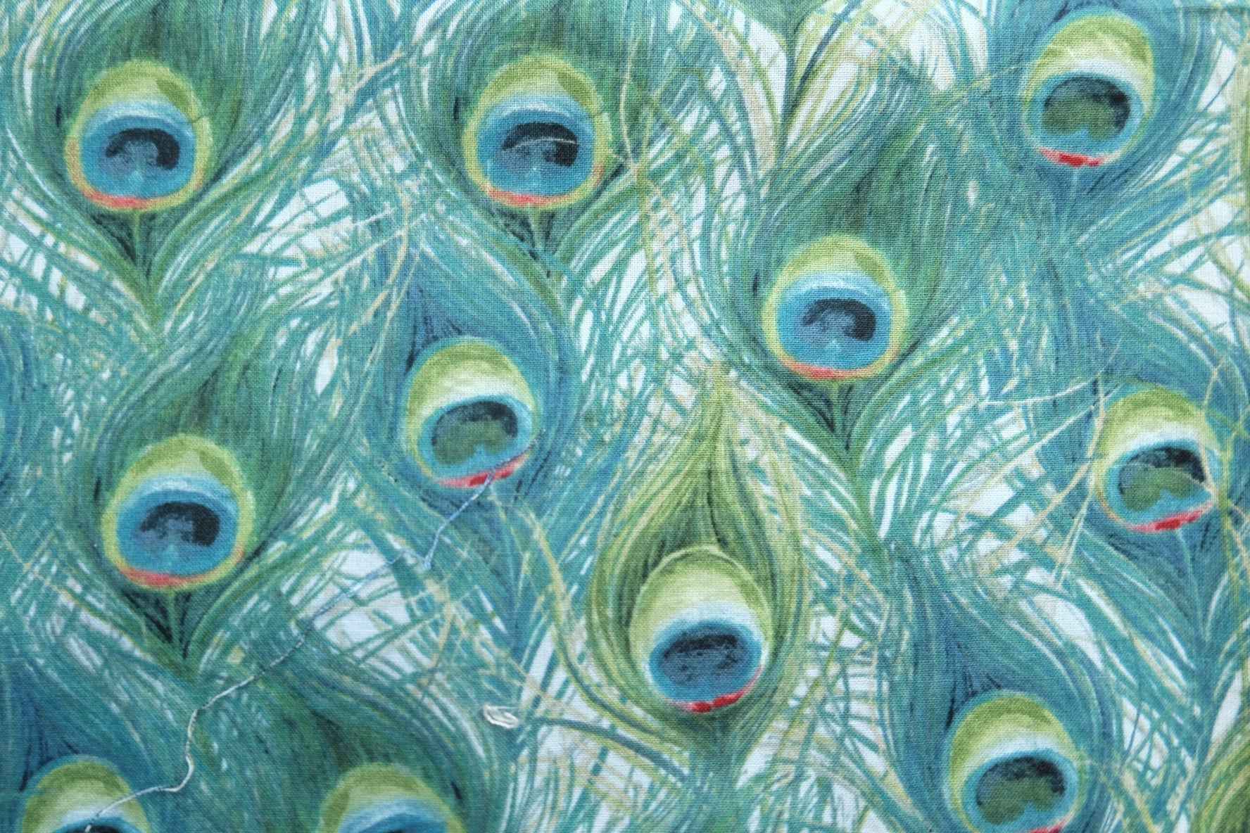 Peacock Feather Cotton — 3.0 yd