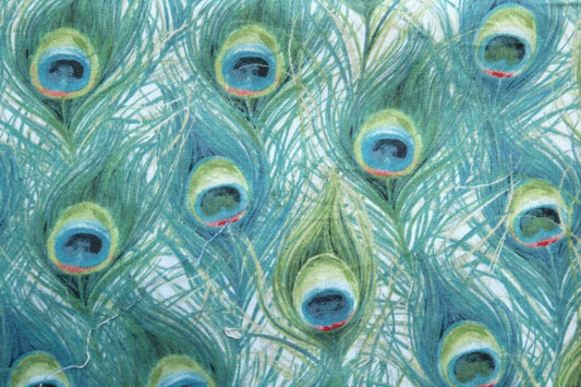 Peacock Feather Cotton — 3.0 yd