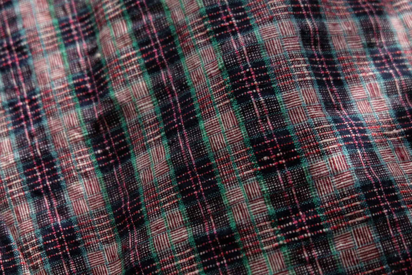 Personal Treasure: 'Neon Noir' Reed Pattern Tǔbù - Final 5 Meters - BUBBO