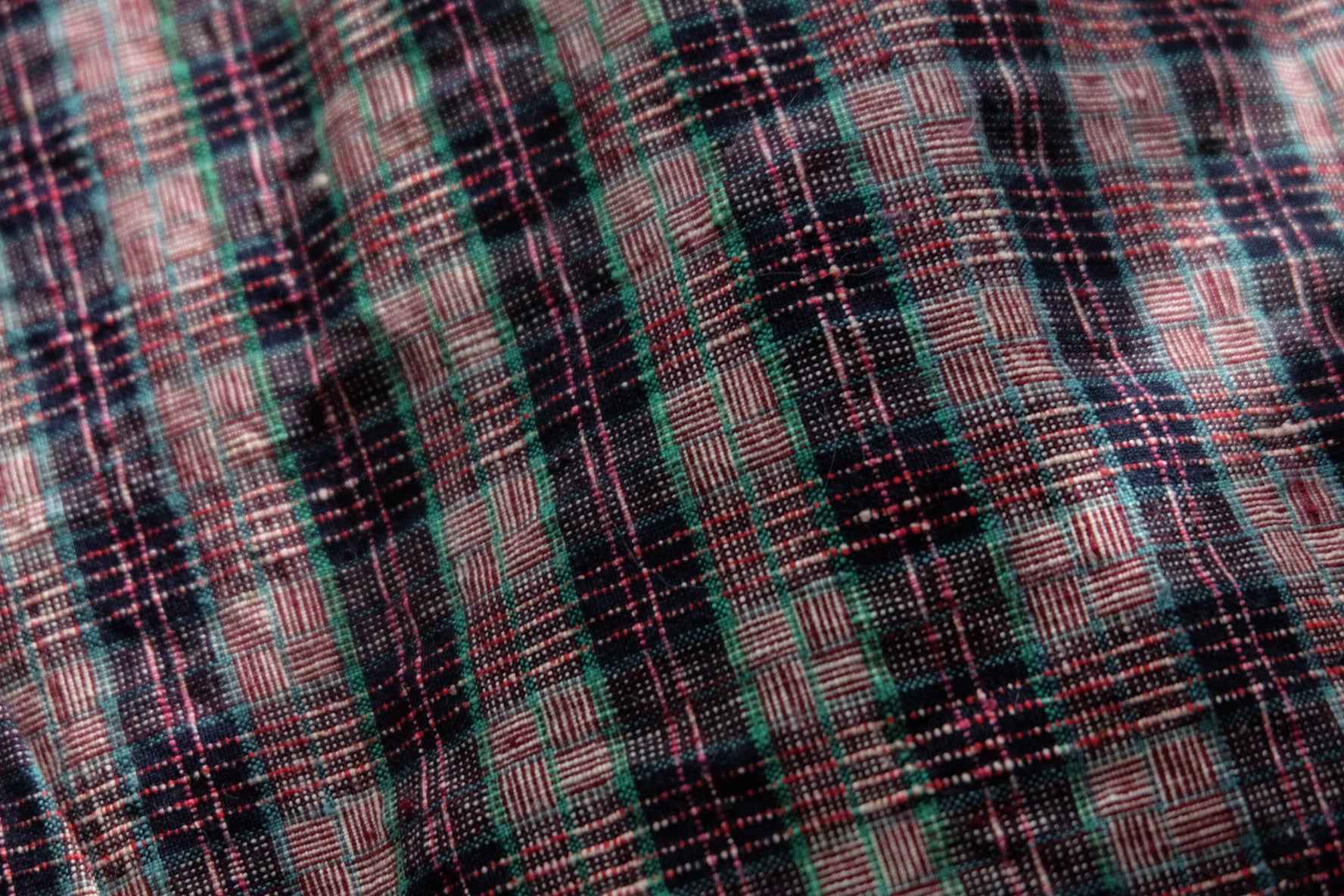 Personal Treasure: 'Neon Noir' Reed Pattern Tǔbù - Final 5 Meters - BUBBO