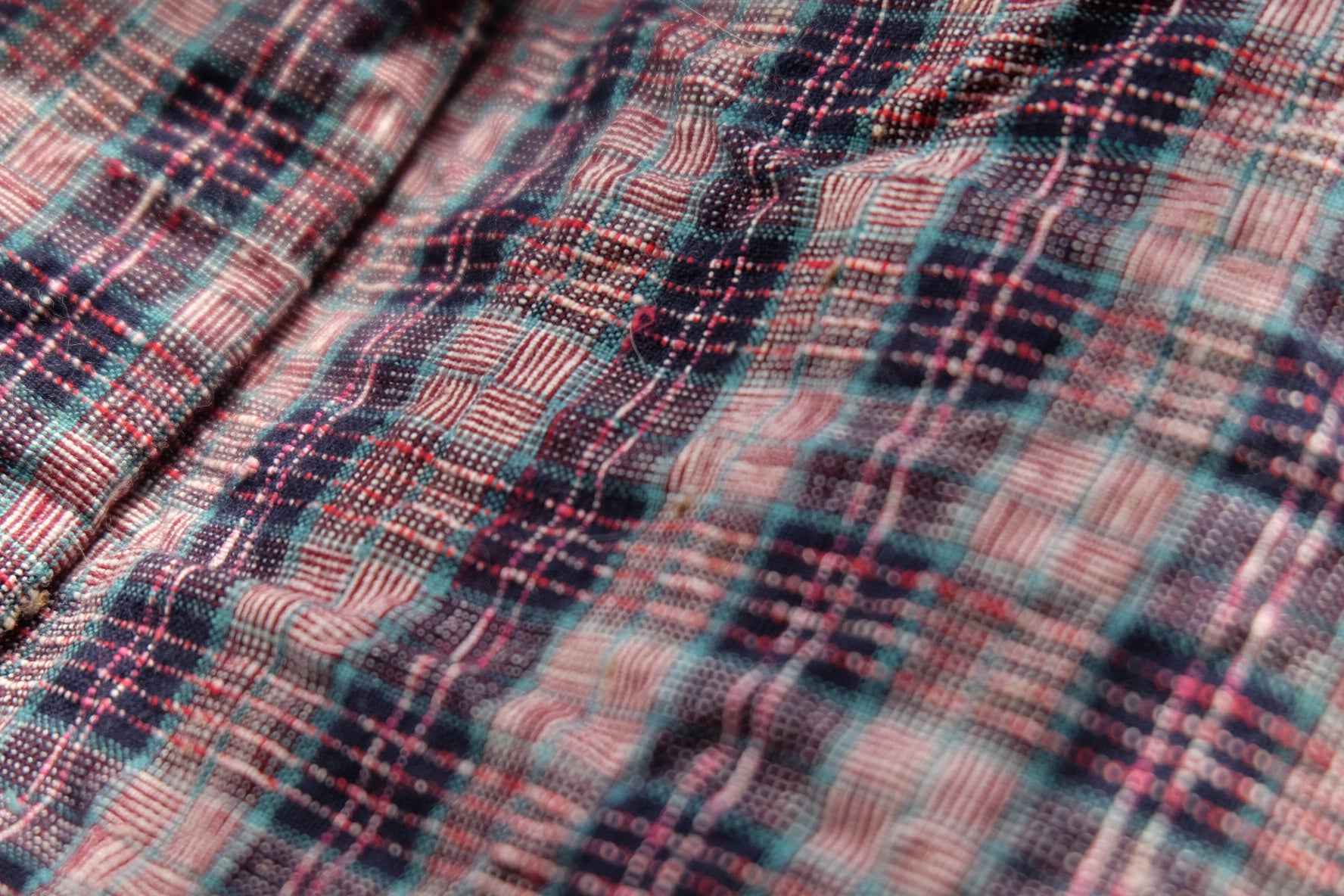 Personal Treasure: 'Neon Noir' Reed Pattern Tǔbù - Final 5 Meters - BUBBO