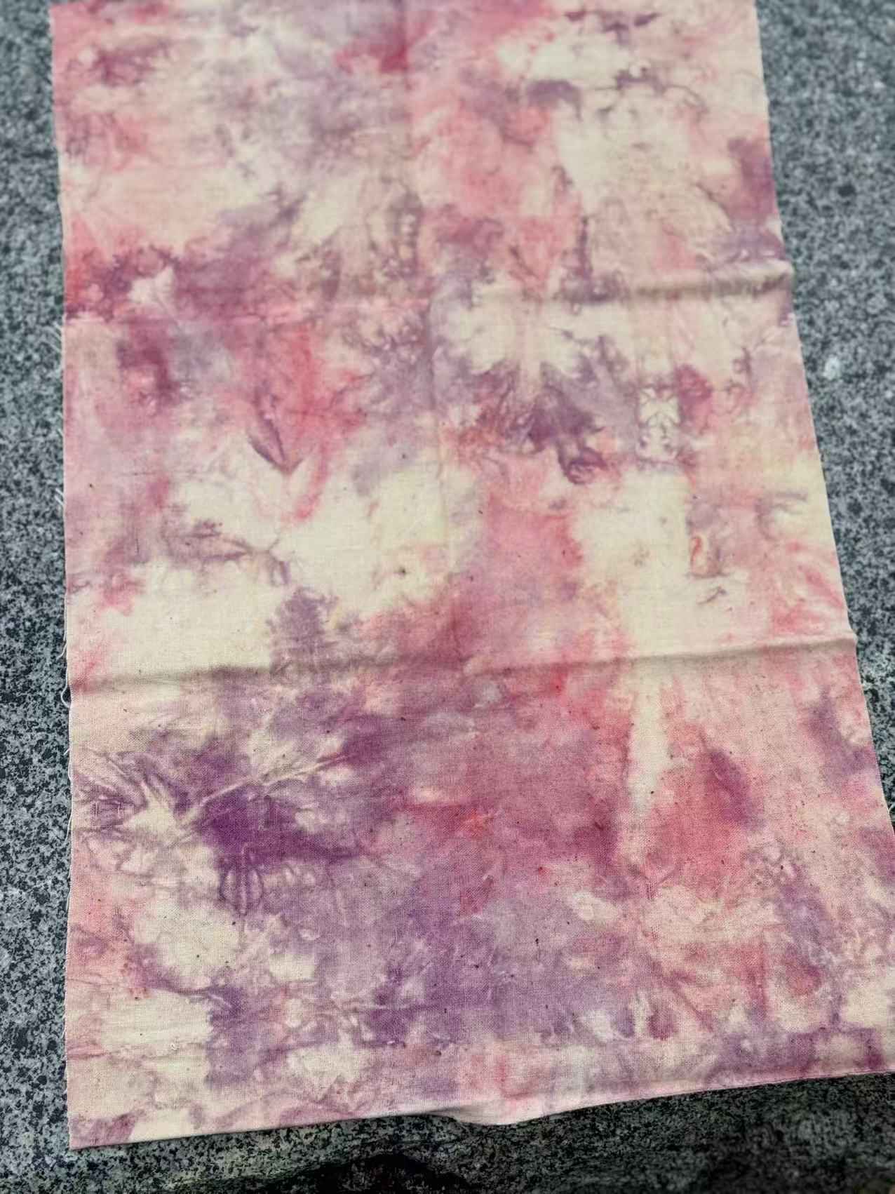 Pisces Bloom - Petal-Soft Plant-Dyed Swatch