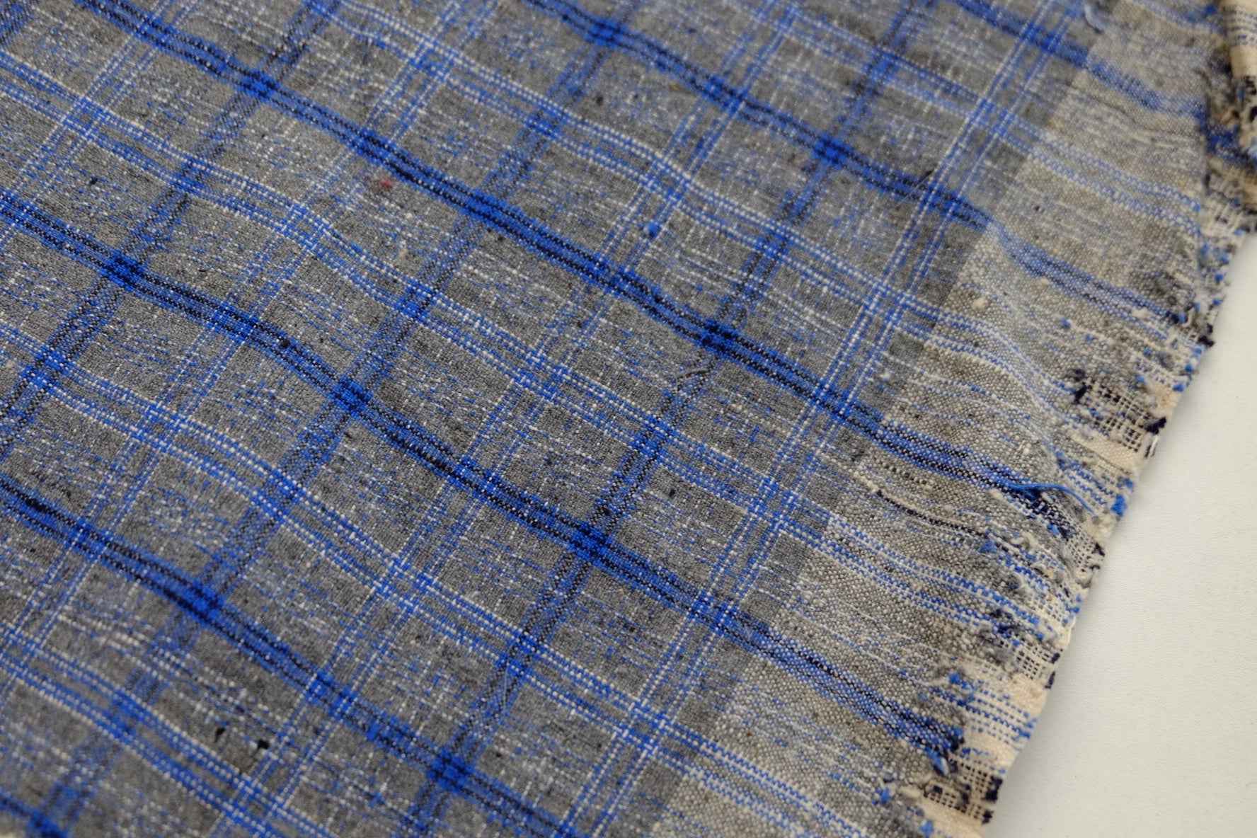 Plant Ash Check Tǔbù - Natural Patina & Character | 31cm Width (Priced for Character) - BUBBO