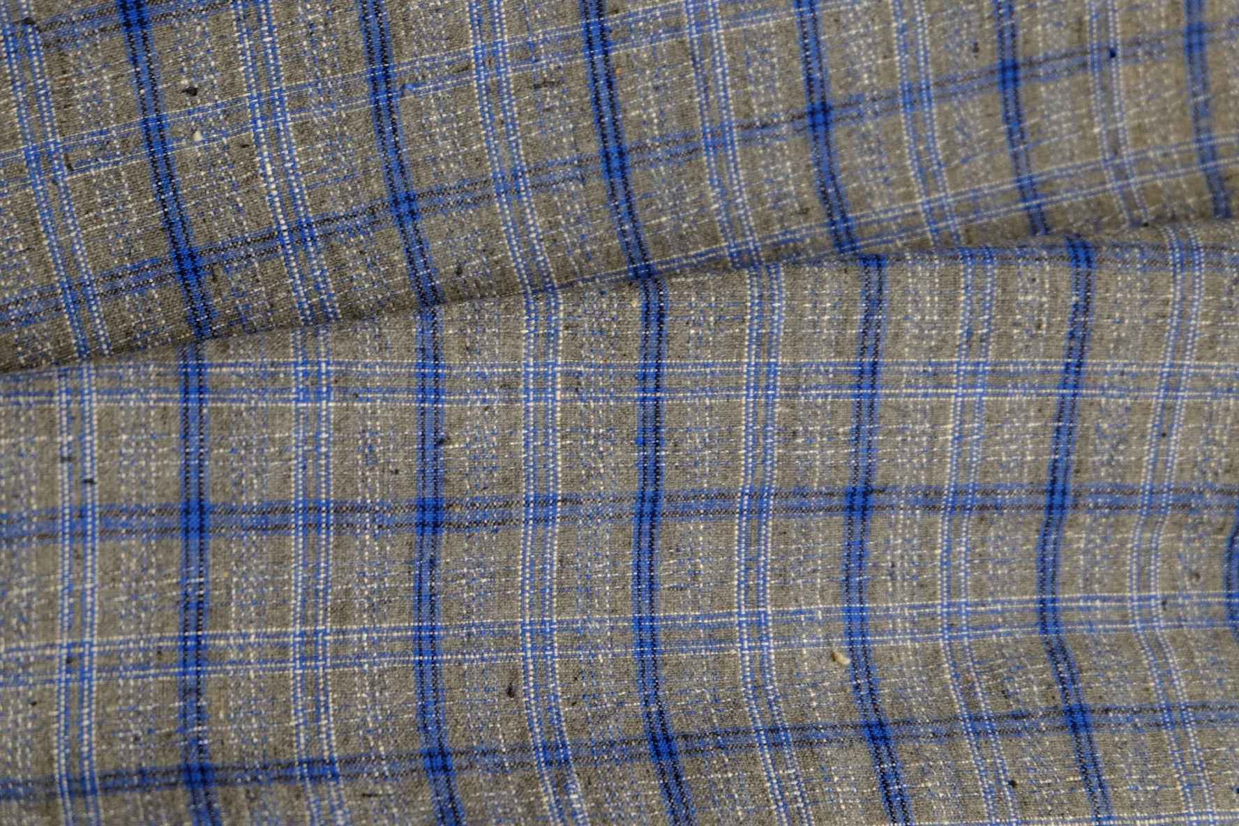 Plant Ash Check Tǔbù - Natural Patina & Character | 31cm Width (Priced for Character) - BUBBO