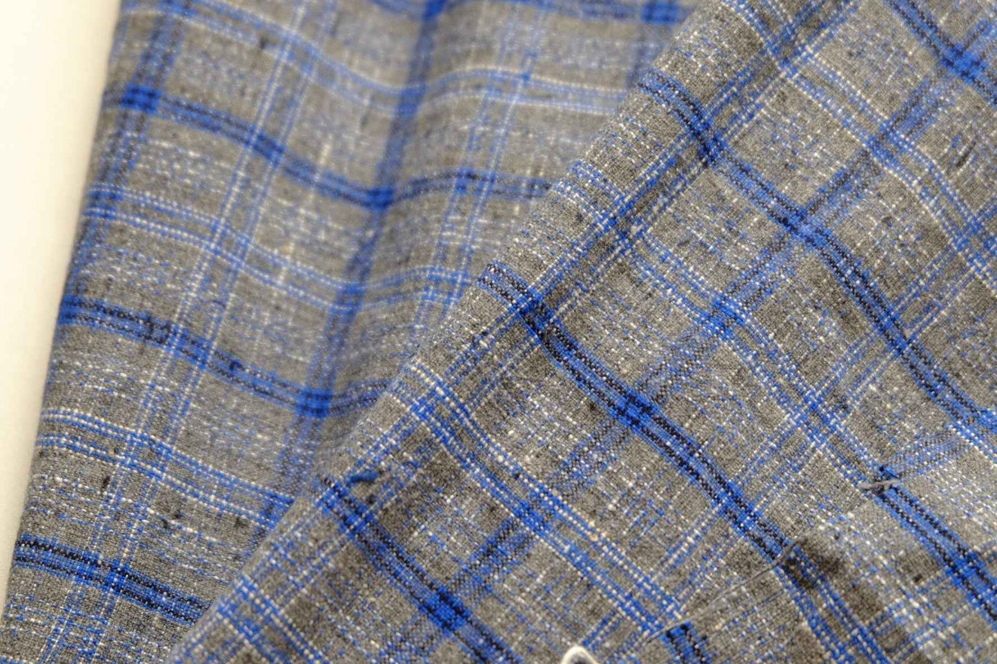 Plant Ash Check Tǔbù - Natural Patina & Character | 31cm Width (Priced for Character) - BUBBO