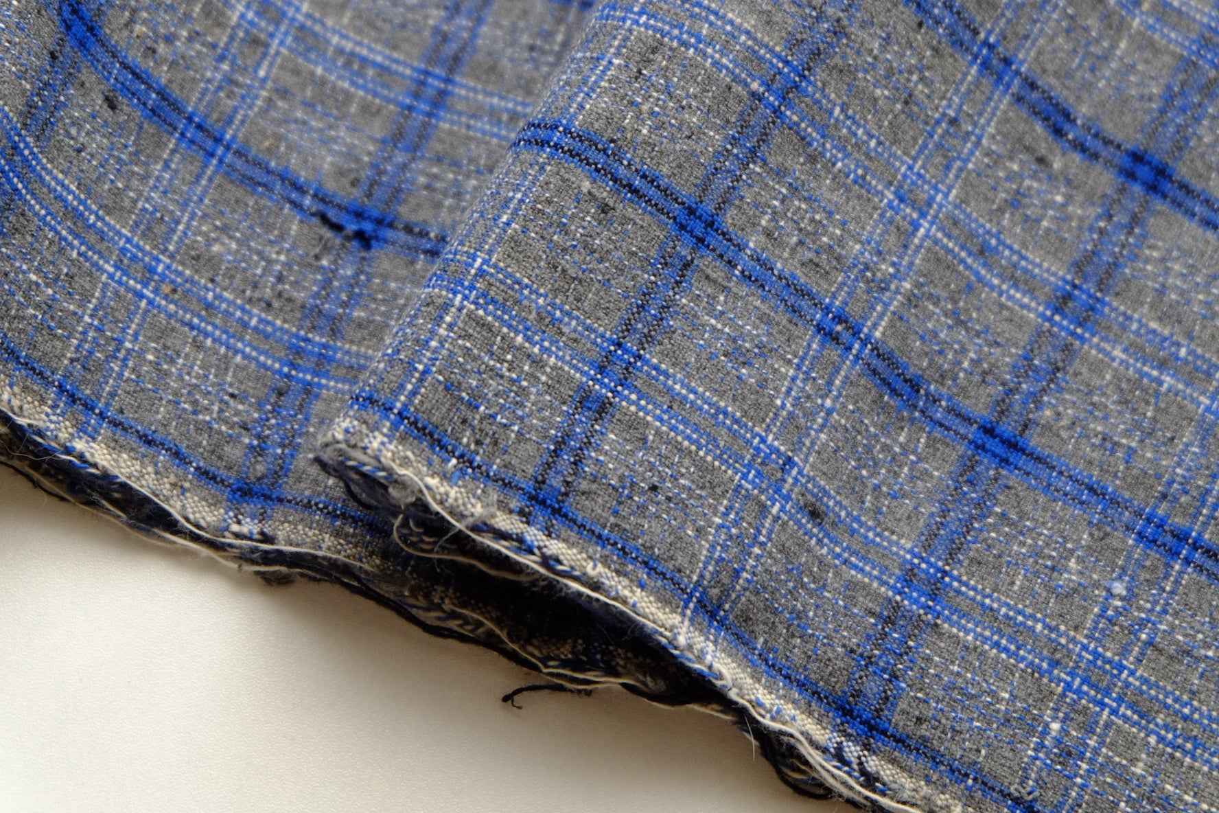 Plant Ash Check Tǔbù - Natural Patina & Character | 31cm Width (Priced for Character) - BUBBO