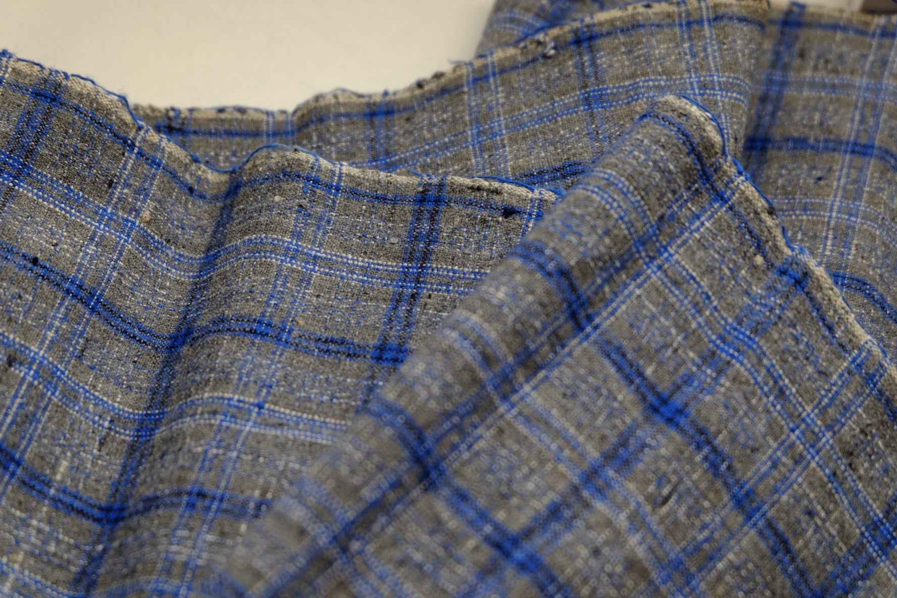 Plant Ash Check Tǔbù - Natural Patina & Character | 31cm Width (Priced for Character) - BUBBO