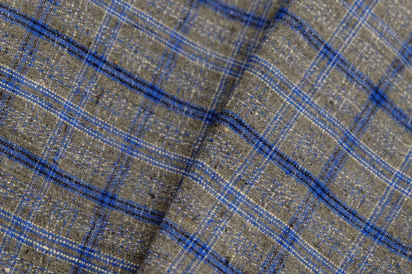 Plant Ash Check Tǔbù - Natural Patina & Character | 31cm Width (Priced for Character) - BUBBO