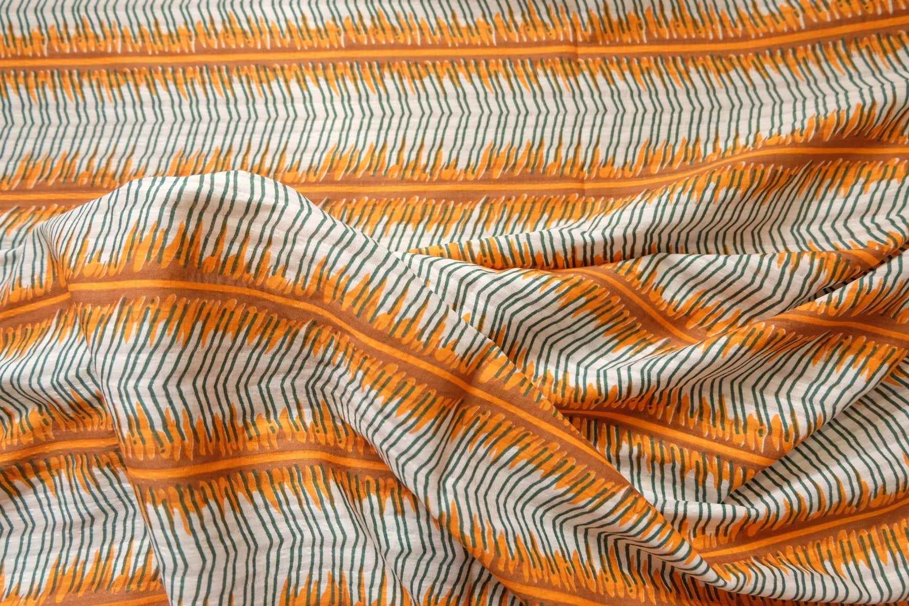 Printed Cotton Gauze Fabric – Lightweight Breathable Summer Cloth (3.28 yards)