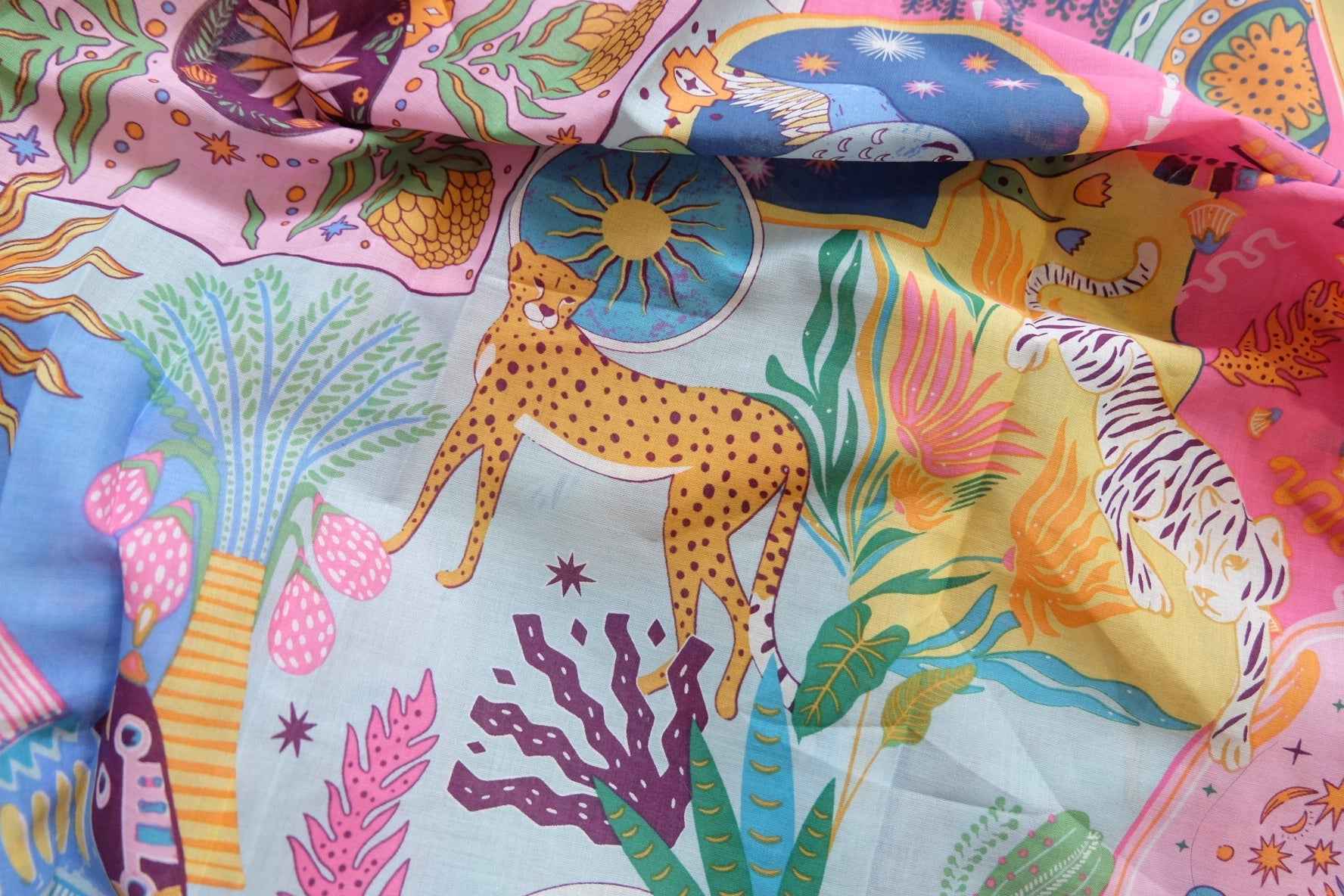 Printed Cotton Lawn — Designer Deadstock