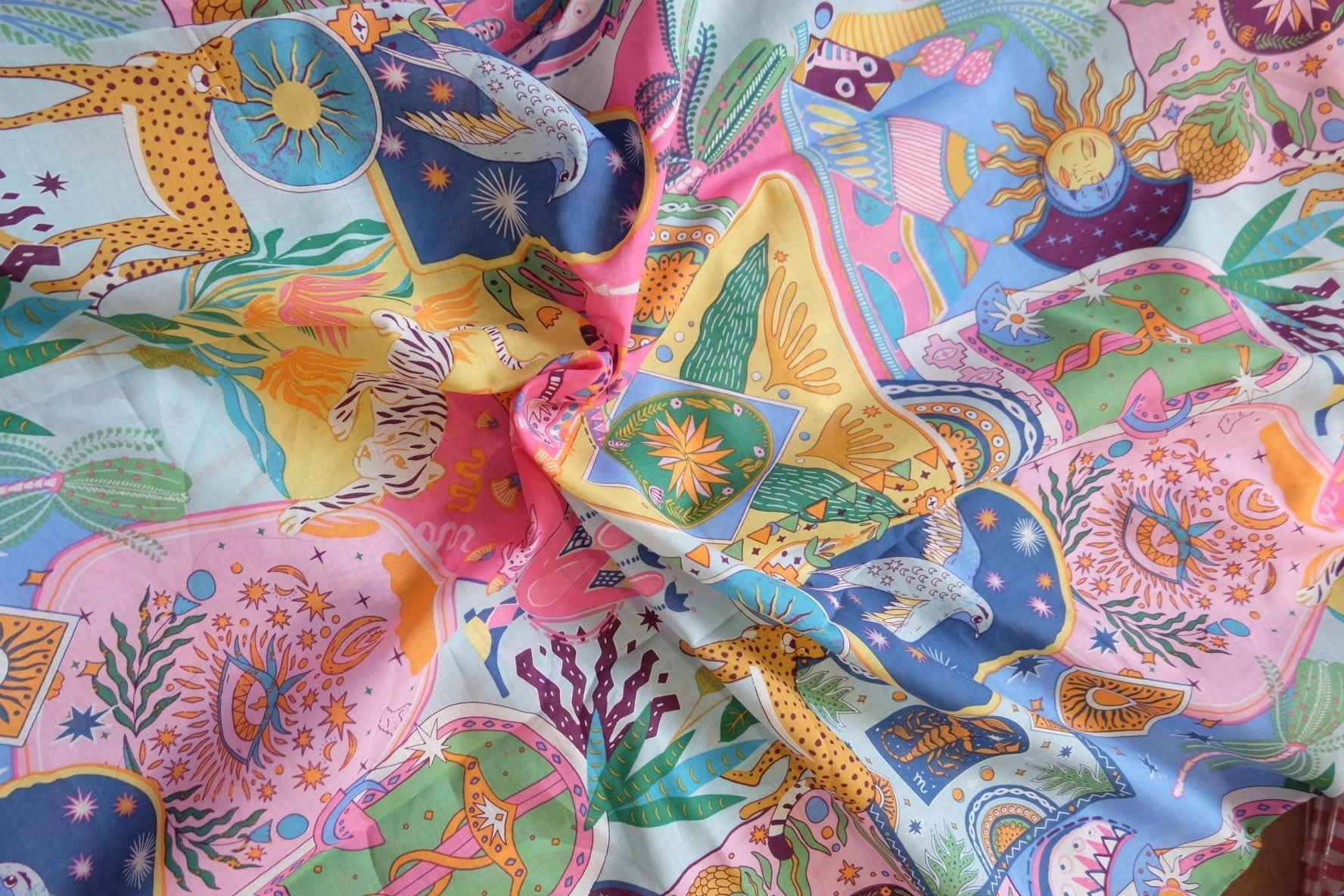 Printed Cotton Lawn — Designer Deadstock