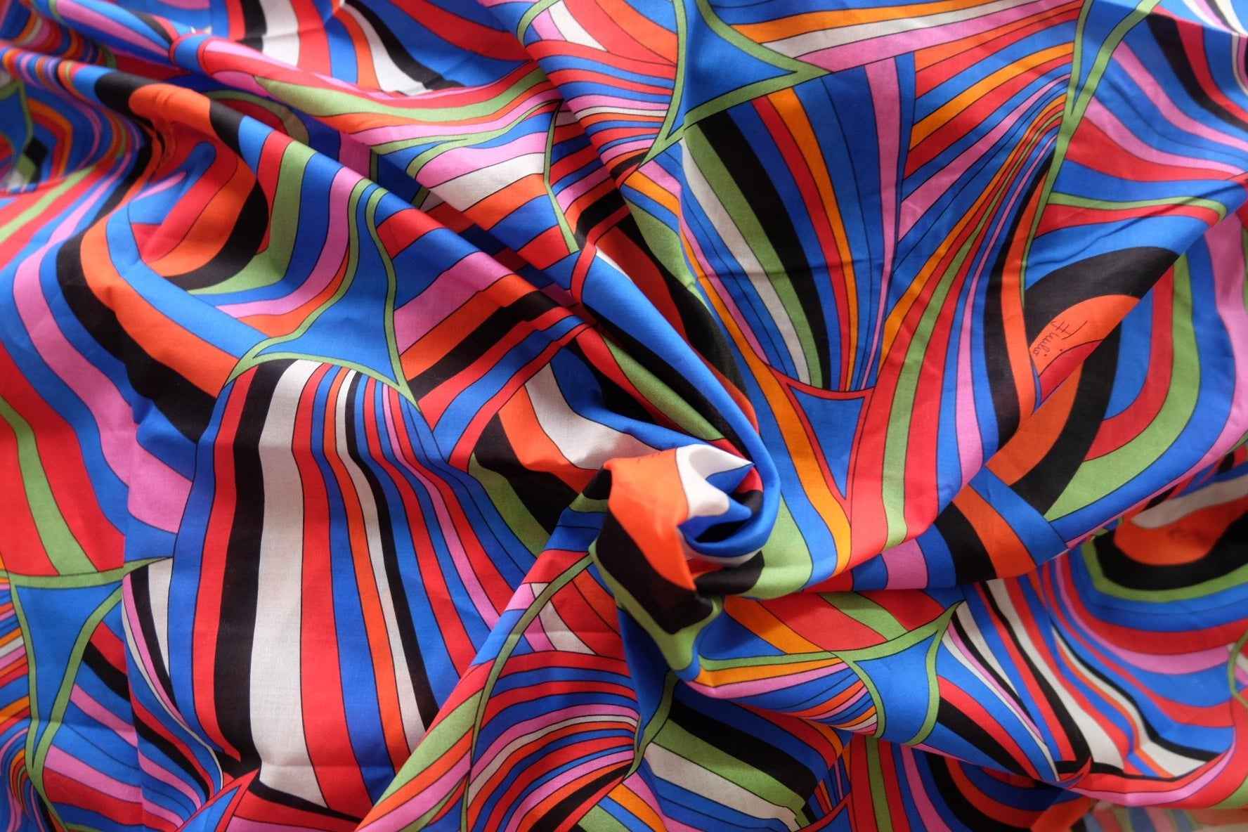 Psychedelic Graphic Cotton — 2.2 yd