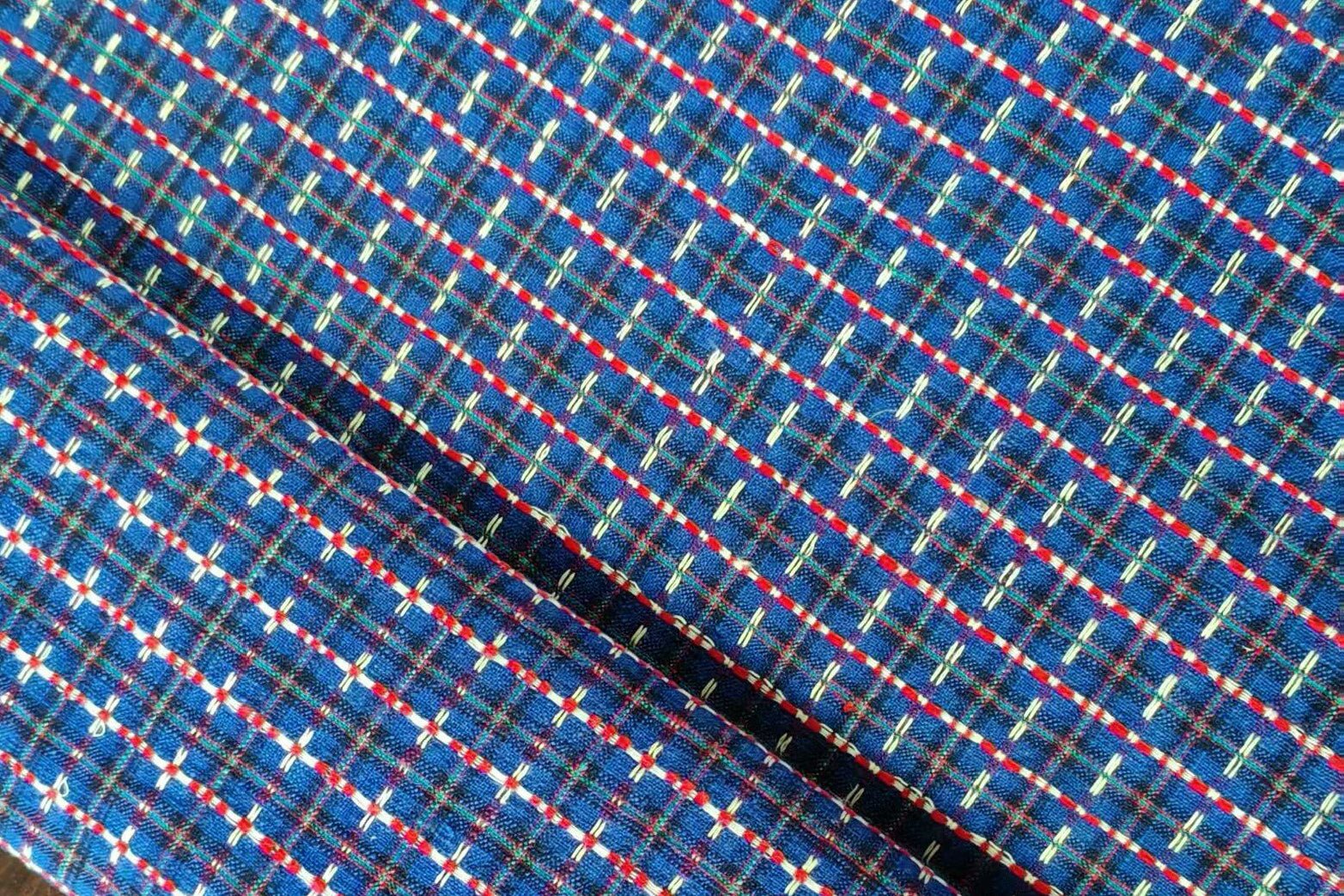 Rare 'Jicai' Embroidery Loom Fabric | 50cm Cut (Get Multiple for a Continuous Piece!) - BUBBO