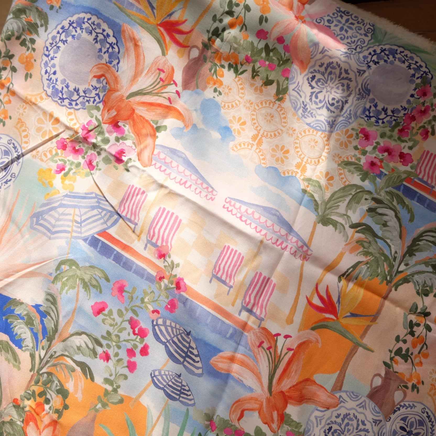 Scenic Resort Print Lyocell — 3.3 yd