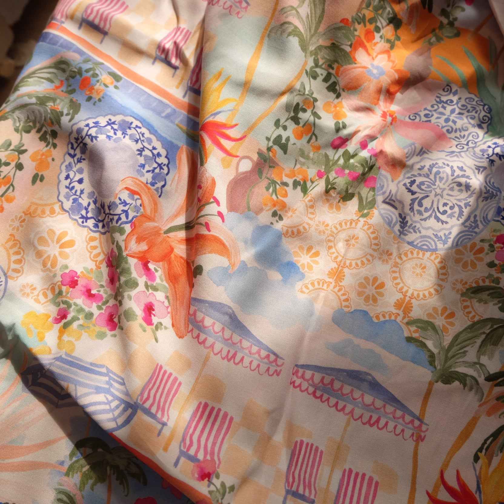 Scenic Resort Print Lyocell — 3.3 yd