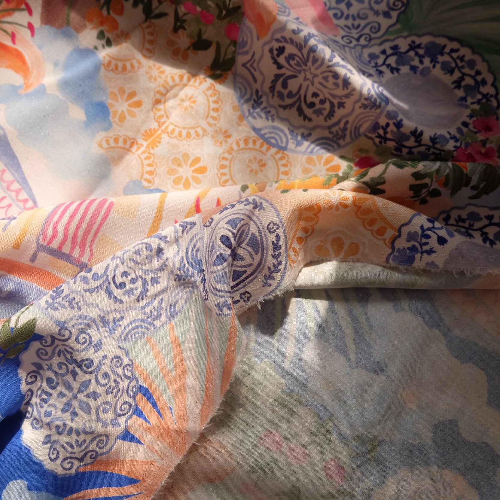 Scenic Resort Print Lyocell — 3.3 yd