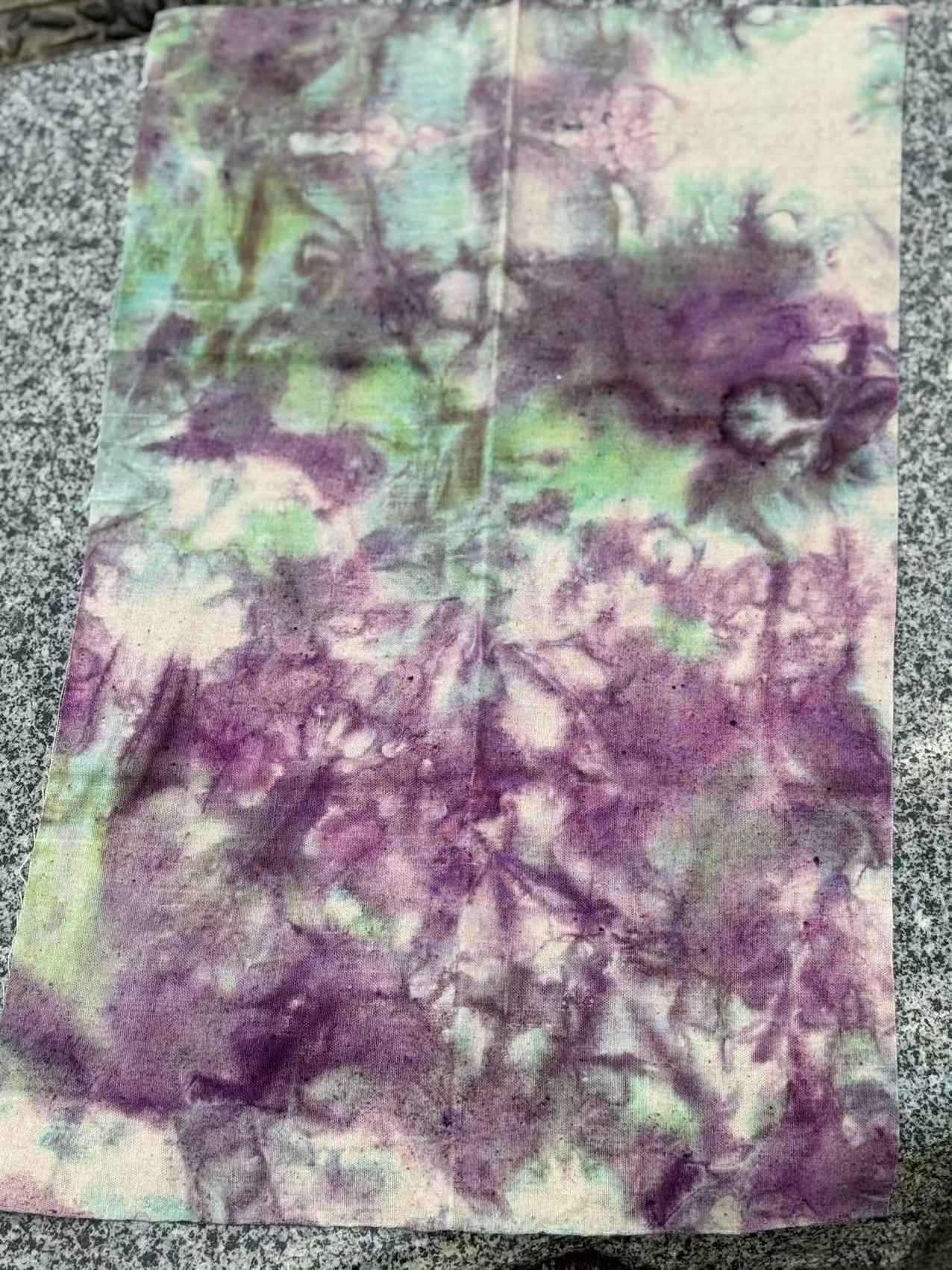 Scorpio's Intensity - Plant-Dyed Fabric Swatch