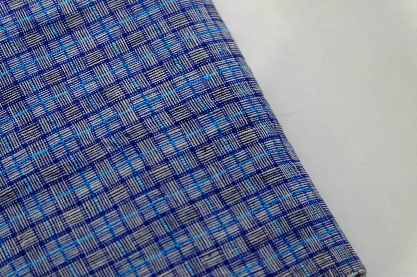 Sky Blue Reed - Pattern Tǔbù - 38cm Width | Substantial Handwoven - BUBBO