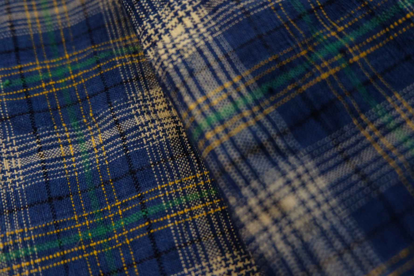 Southern Tǔbù: 'Azure Grid' with Golden Thread - BUBBO