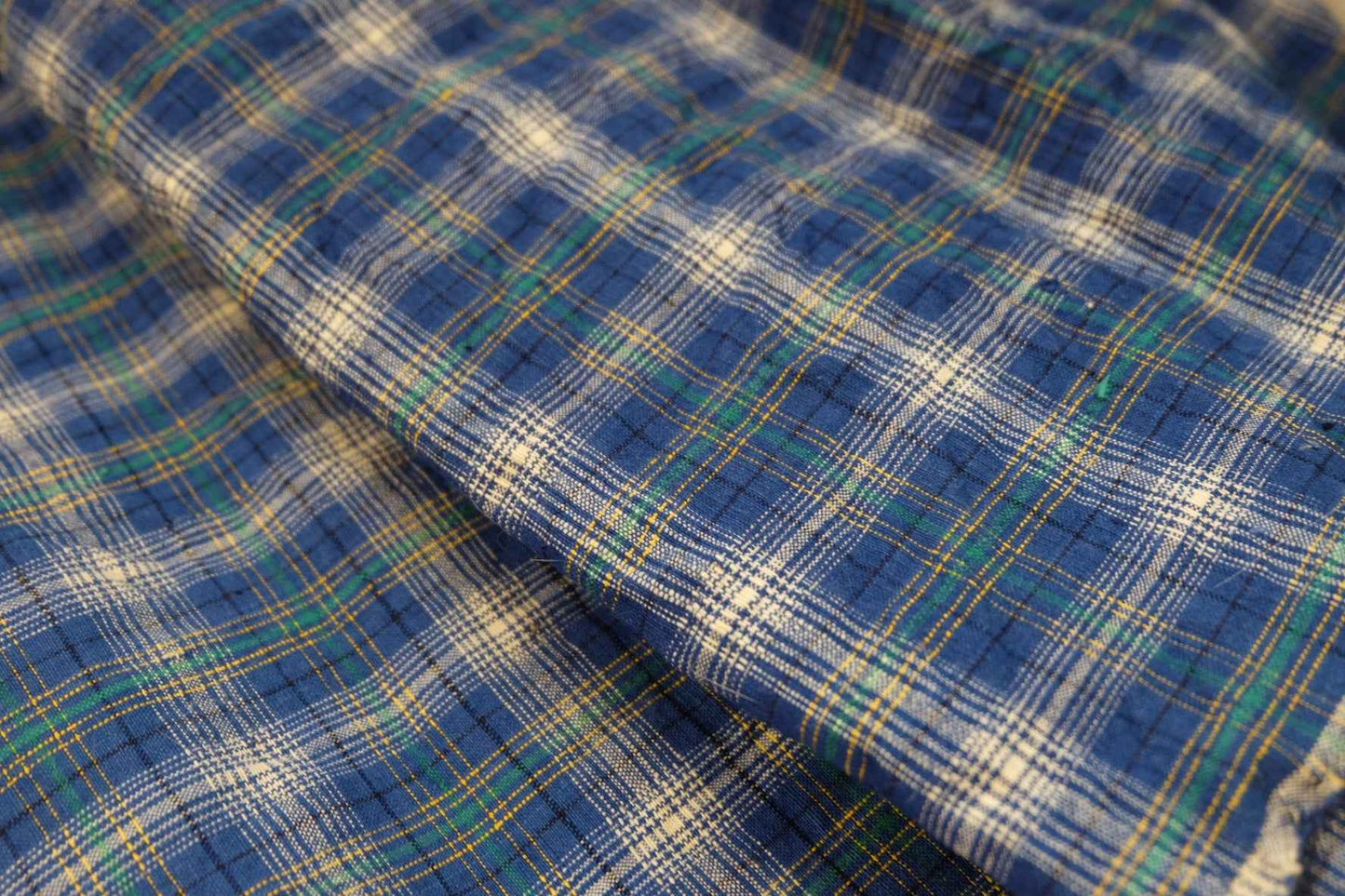 Southern Tǔbù: 'Azure Grid' with Golden Thread - BUBBO